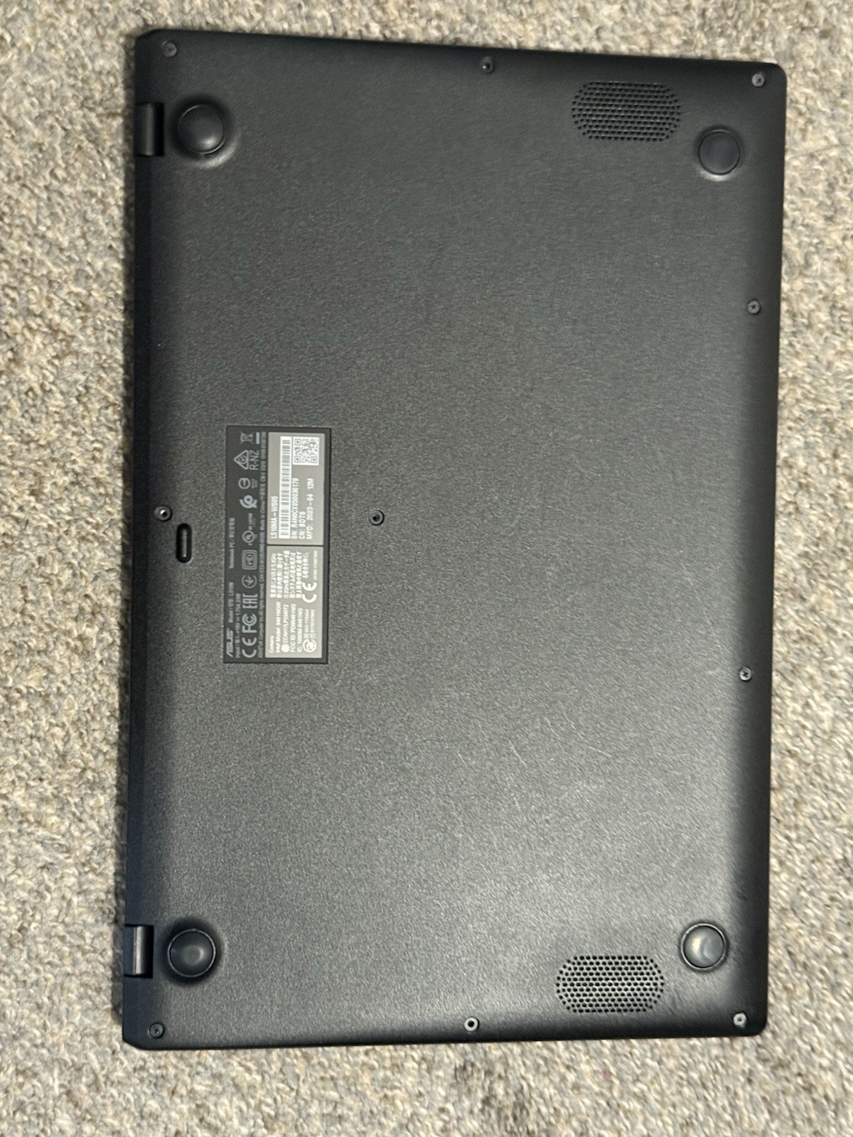 ASUS E510 15.6” Laptop – Intel/Qualcomm, 8GB RAM, 512GB SSD, Windows 10.