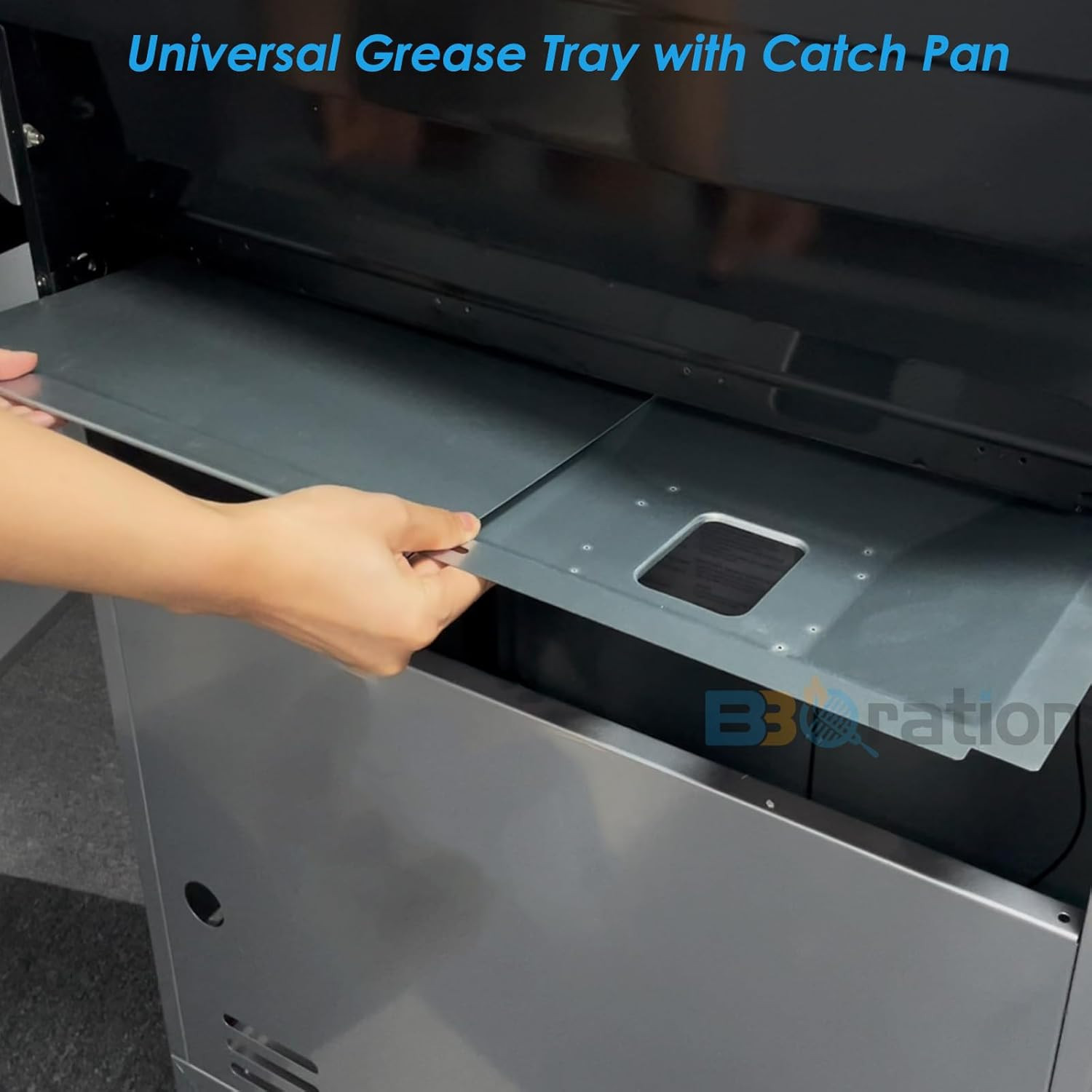 Universal Grease Tray with Catch Pan for Nexgrill Replacement Parts 720-0830H 72