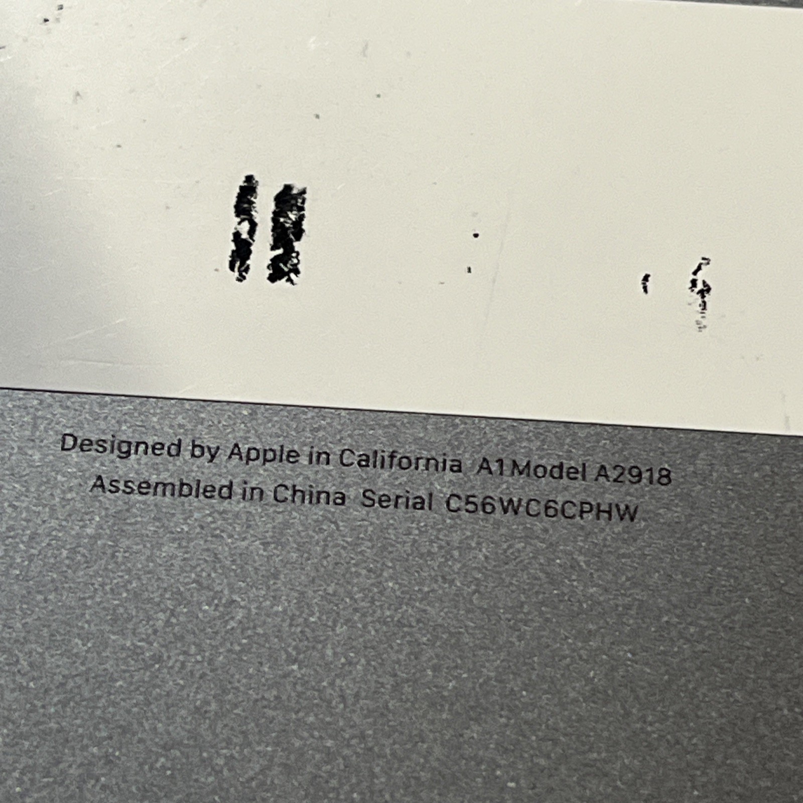 APPLE MACBOOK PRO A2918 M3 8GB RAM 512SSD
