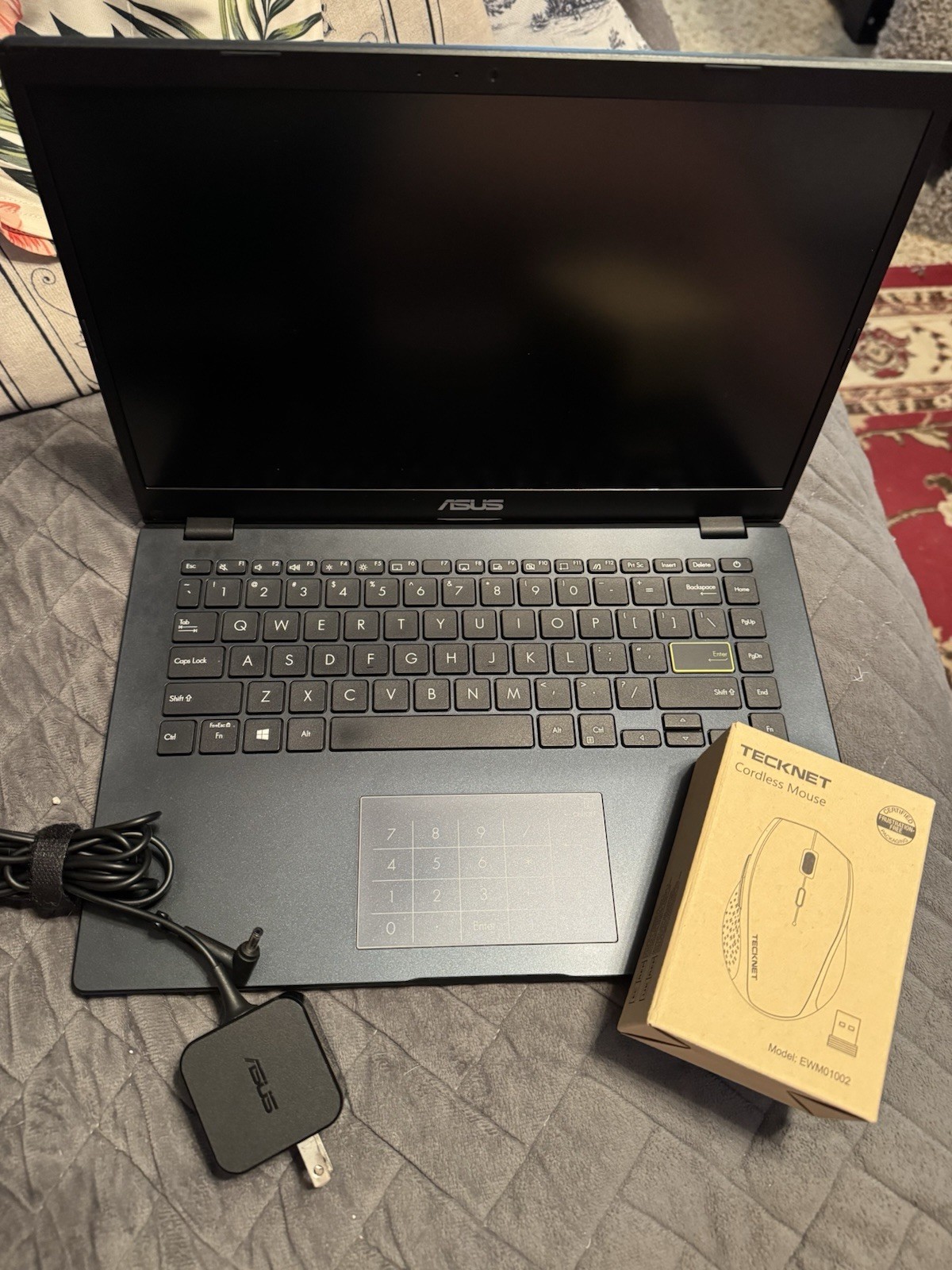 Asus E410m 14″ (128 GB SSD, Intel Celeron N, 1.1 GHz, 4GB) Laptop – Blue…