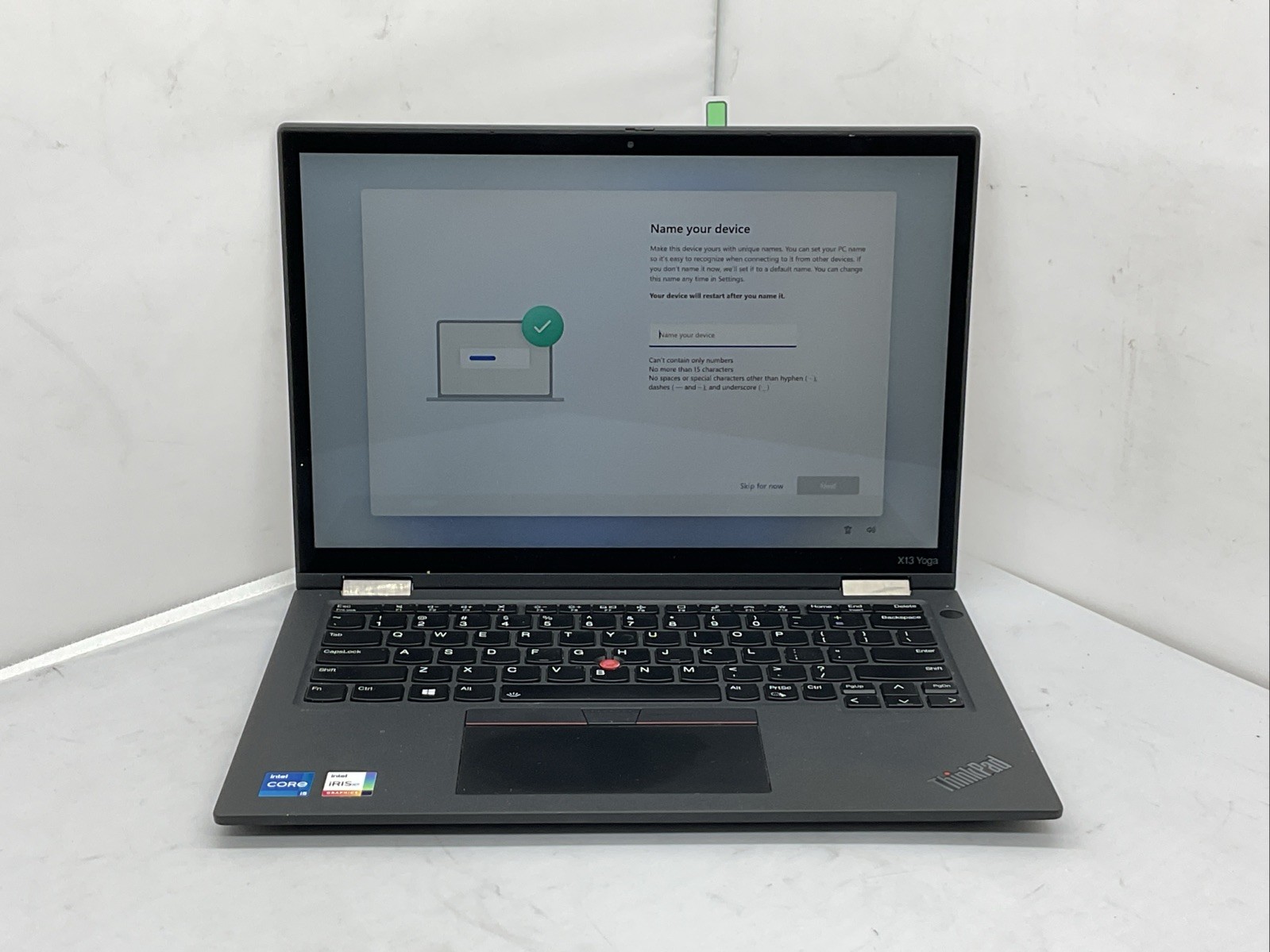 Lenovo ThinkPad X13 Yoga Gen 2 – i5-1135G7 – 8GB, 256GB, Touch, Windows 11 + ADP