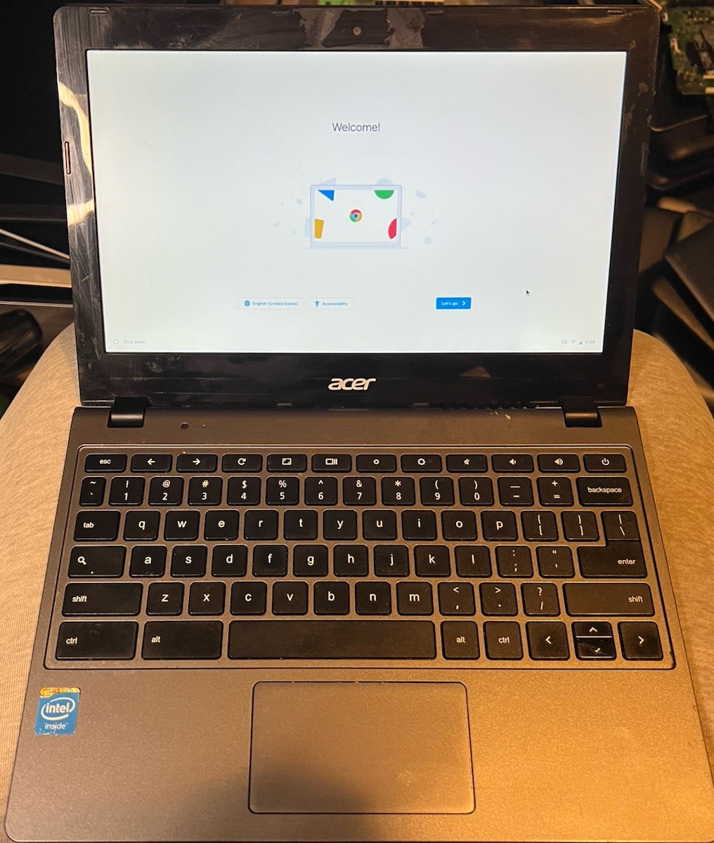 Acer Chromebook C720 11.6” | Intel Celeron 2957u | 2GB RAM| 16GB eMMC