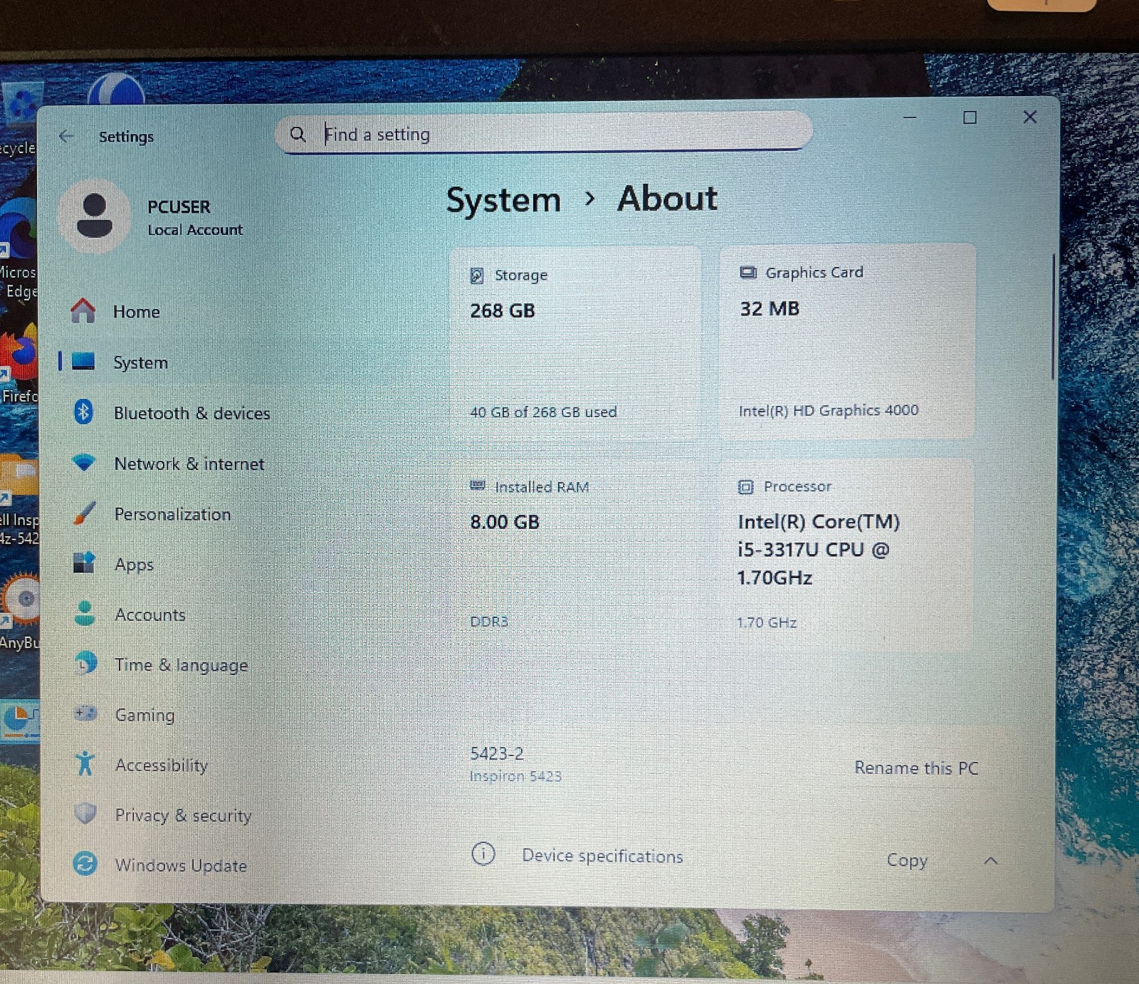 DELL INSPIRON 14Z-5423 Laptop 14z-5423 14″ i5 Win11 Pro 25H2/Office 2021extras-9