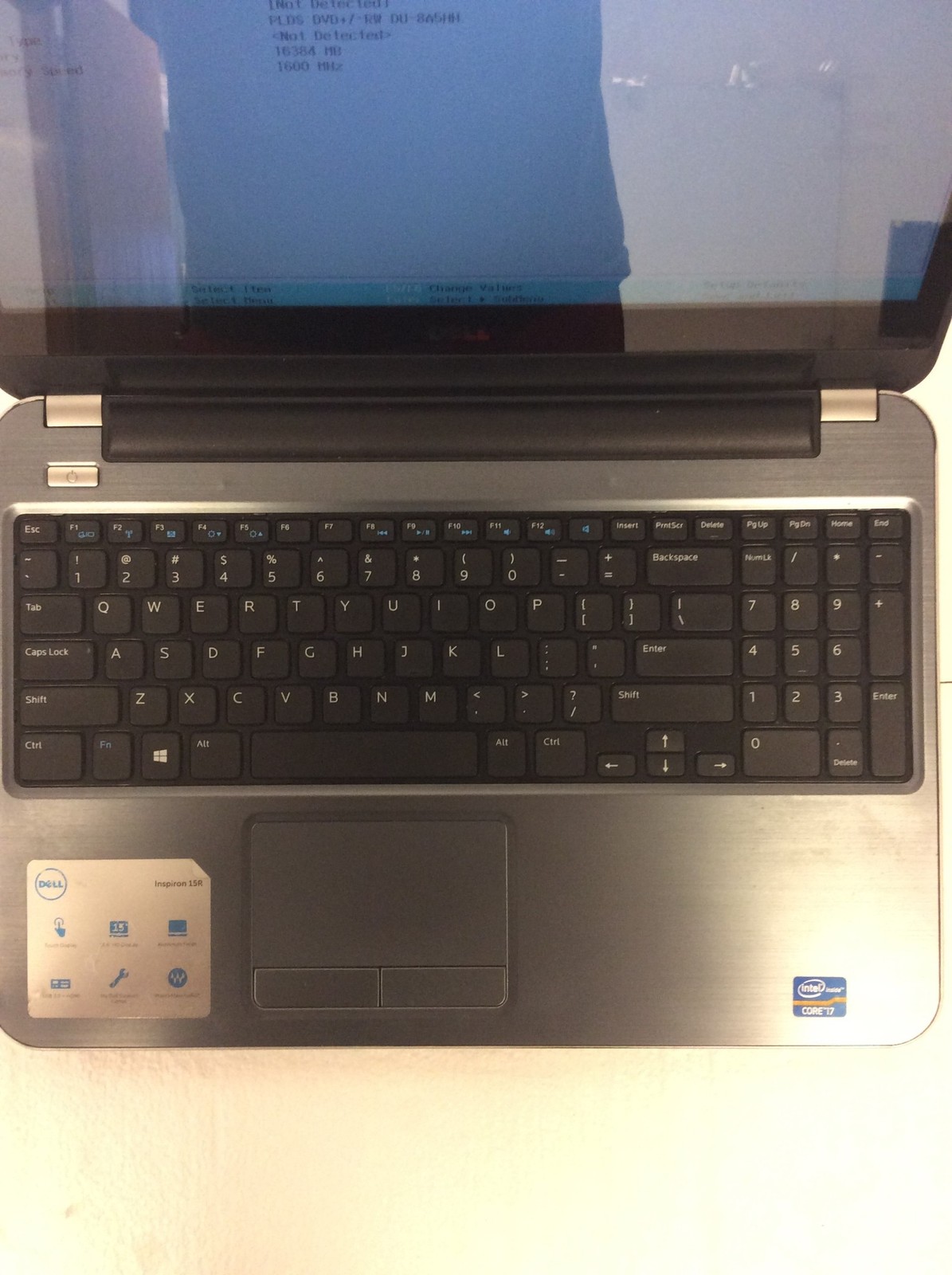 Dell Inspiron 15R 5521 Laptop i7-3537U 2.0Ghz 3rd Gen 15.6″ HD Touch w/8Gb Ram
