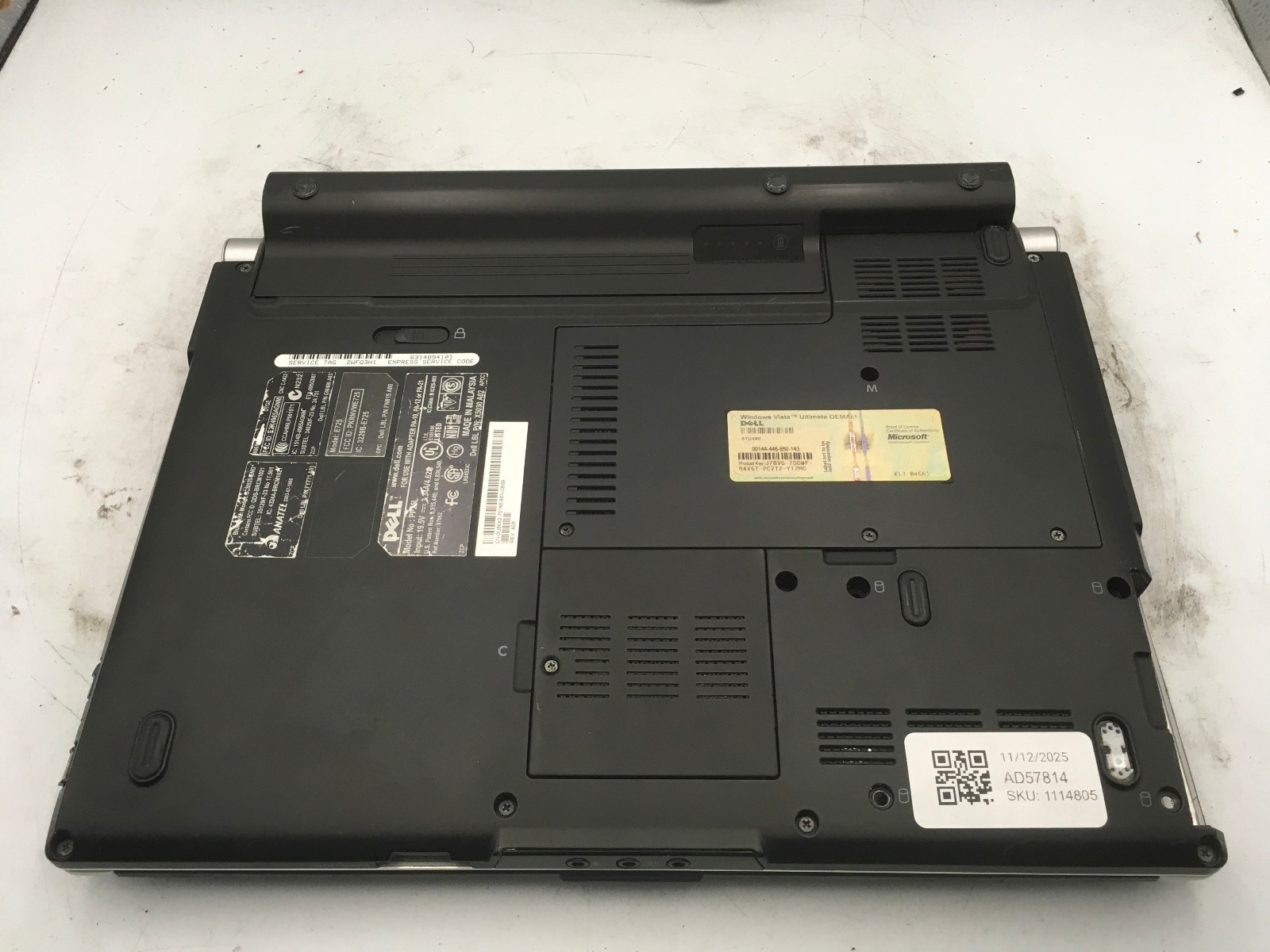 DELL XPS M1330 – BOOTS TO BIOS – INTEL CORE 2 DUO – 2GB RAM – NO OS – READ – BB