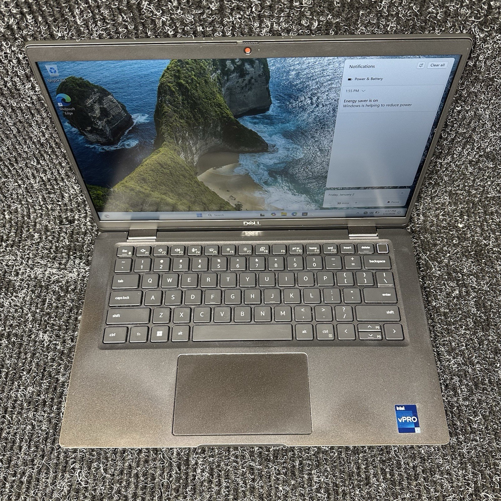 Dell Latitude 7430 14″ Intel Core i7-1265U 16GB RAM 256GB SSD W11P NoAC 79% BATT