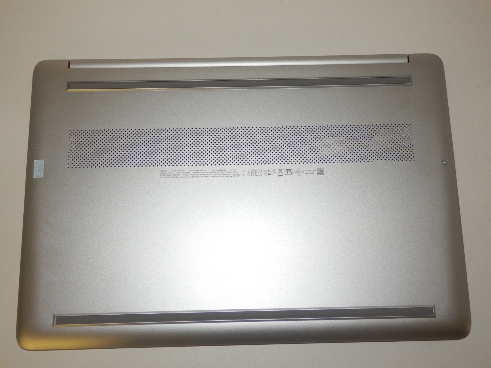 HP Laptop 15s-eq1040ns – AMD 3020e, 4GB Ram, 128GB SSD, 15.6″ inch HD, original box