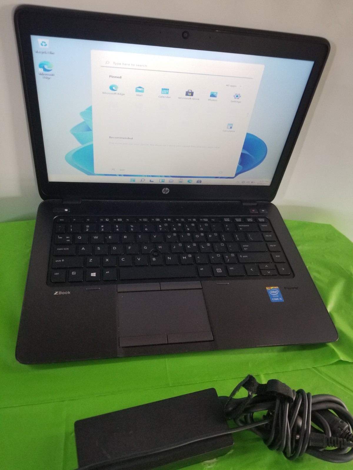 HP ZBook 14 Intel Core i5-4200U-1.60Ghz WIN 11 Pro 8GB RAM, 128GB SSD