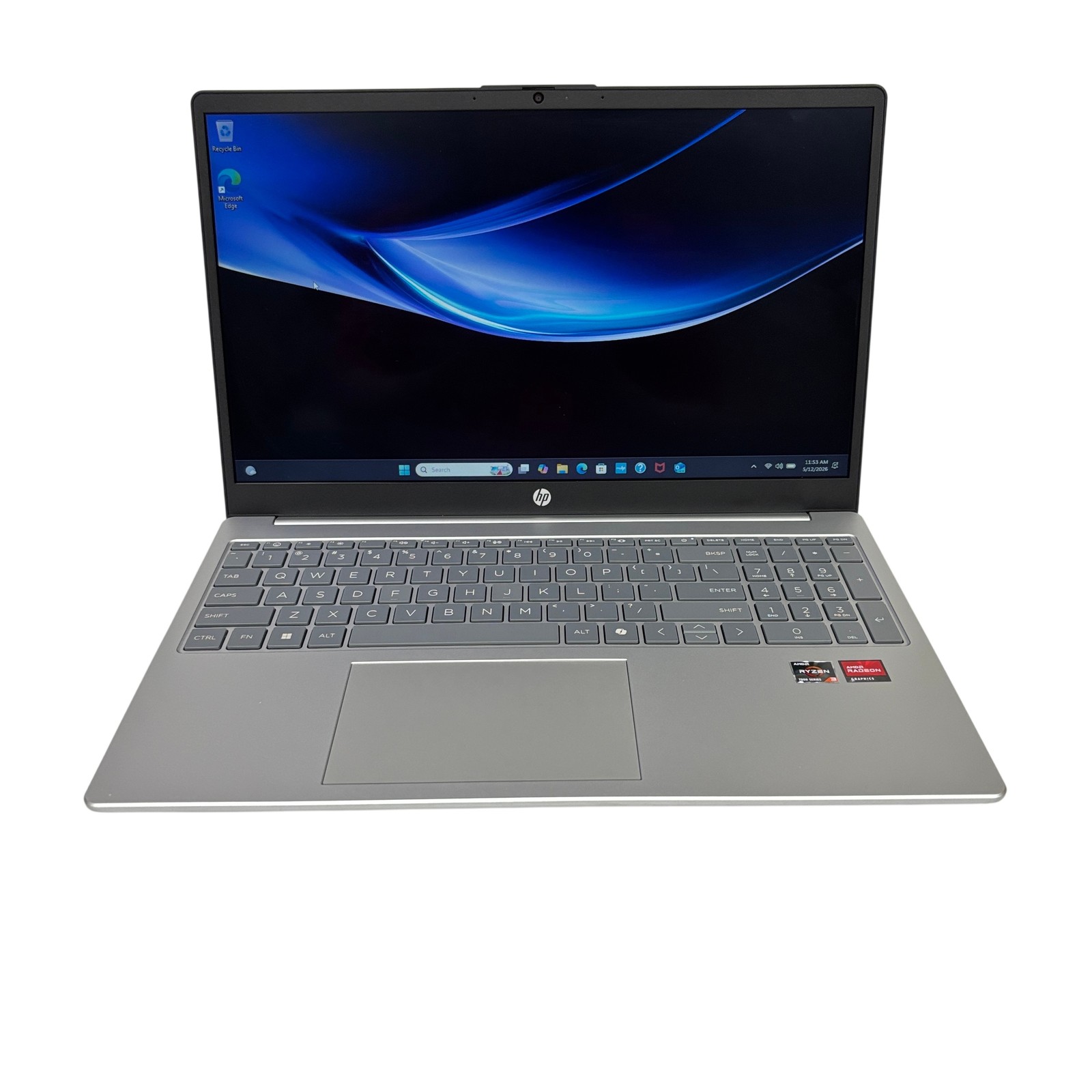 HP Laptop 15-fc0399nr Win 11 AMD Ryzen 3 7320U 2.40GHz 8GB RAM 256GB SSD 15.6″