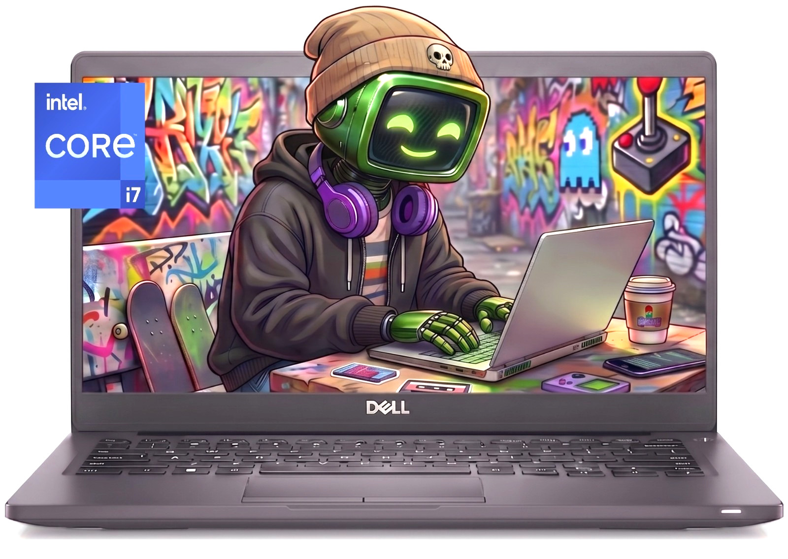 13″ FHD TouchScreen Dell Laptop PC: Intel i7 up to 4.80GHz 16GB RAM – 512GB NVME