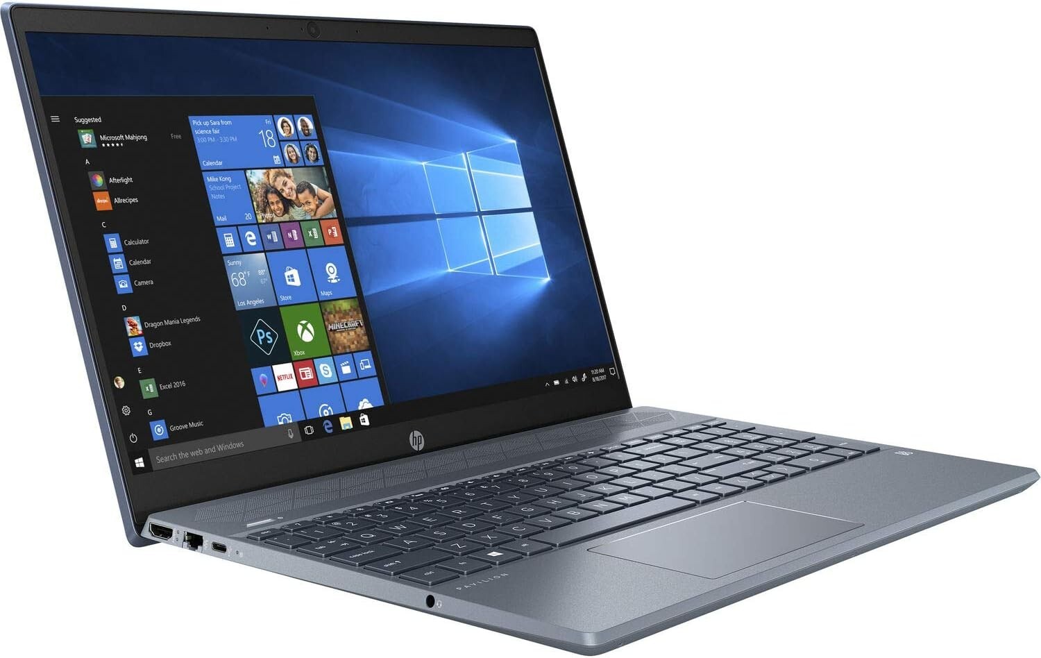 HP Pavillion i7-1065G7 Laptop 2TB SSD 32GB NVIDIA GeForce 4GB WIN 11 PRO