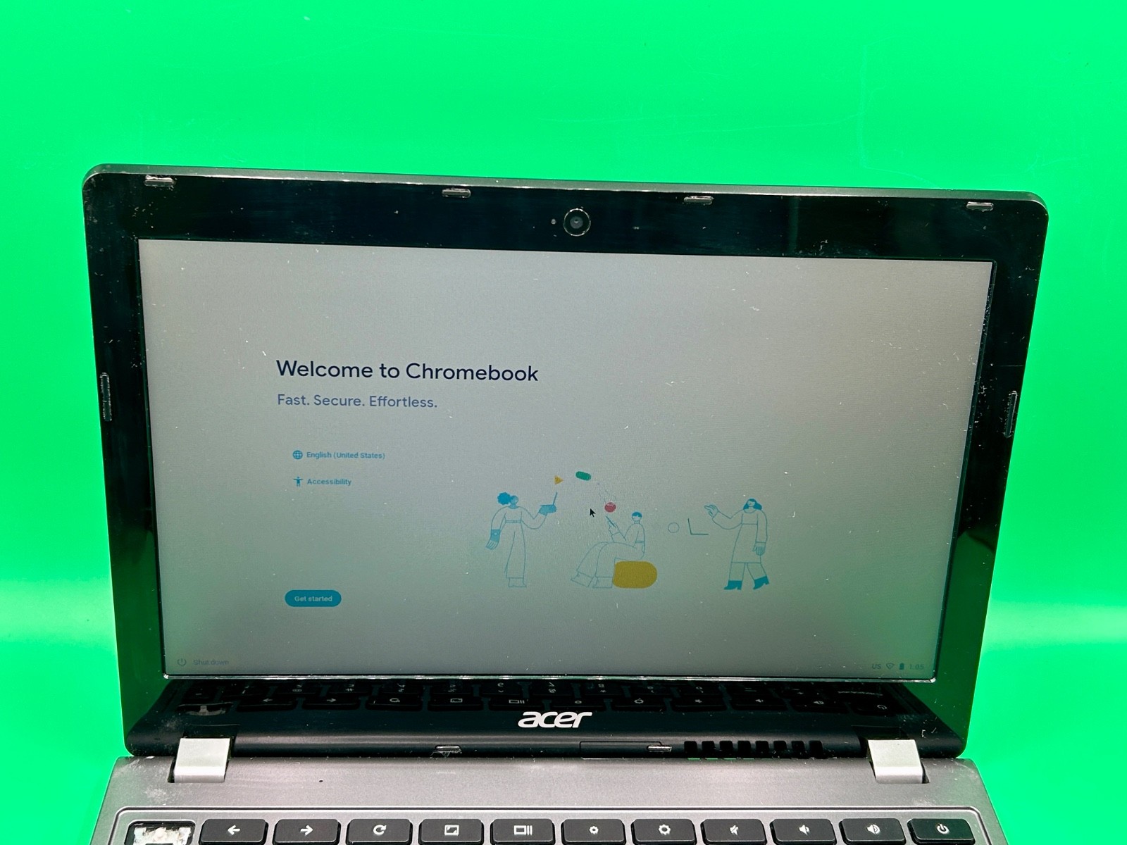 Acer Chromebook C740-C4PE 11.6″ Intel Celeron N2955 4 GB RAM 16 GB eMMC