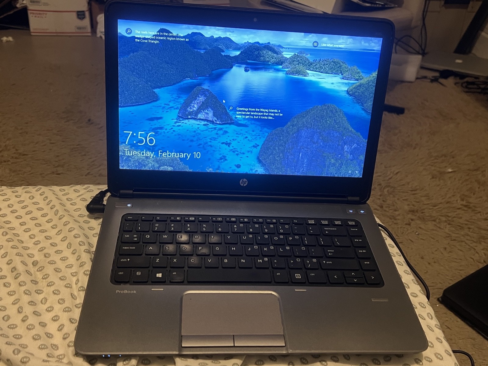 HP 645 G1 AMD 4 WINDOWS 10 8GB 480GB PC NOTEBOOK Please Read