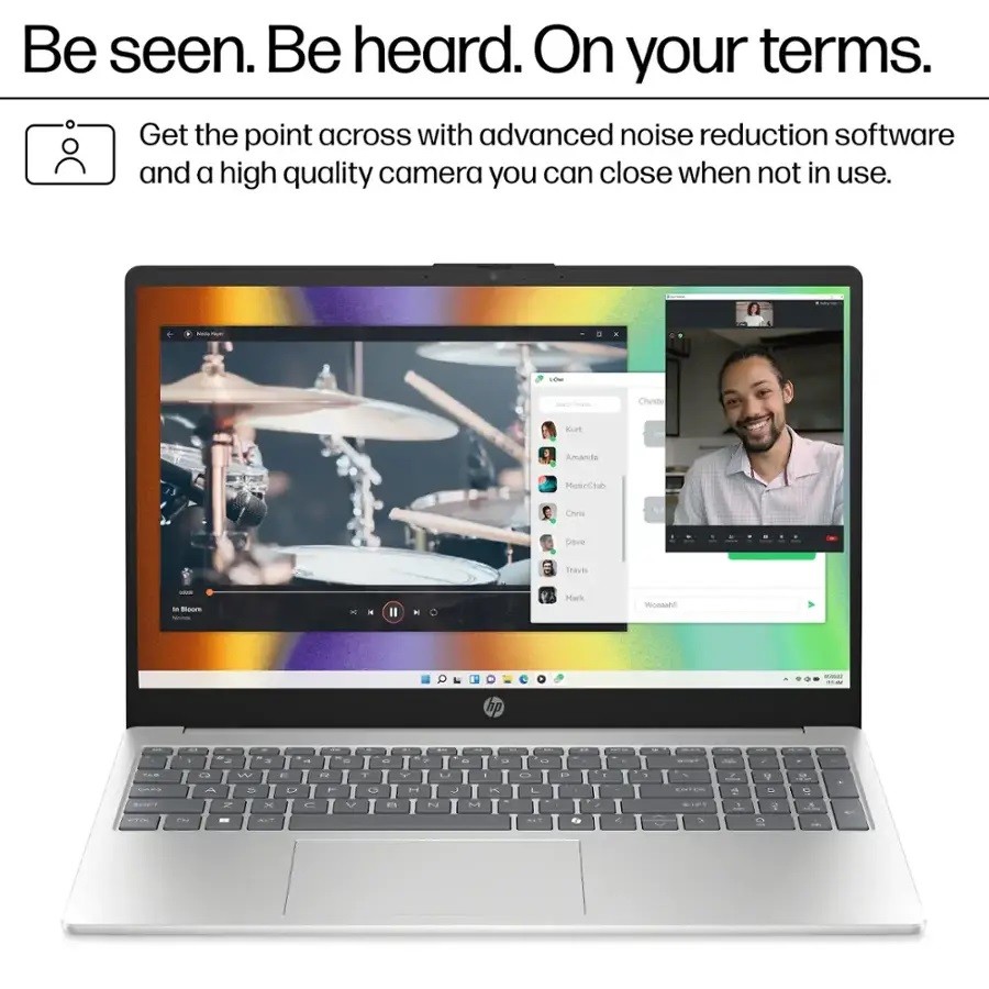HP 15.6″ FHD Touchscreen Laptop Intel Core i7-1355U UpTo 64GB RAM 2TB – Open Box