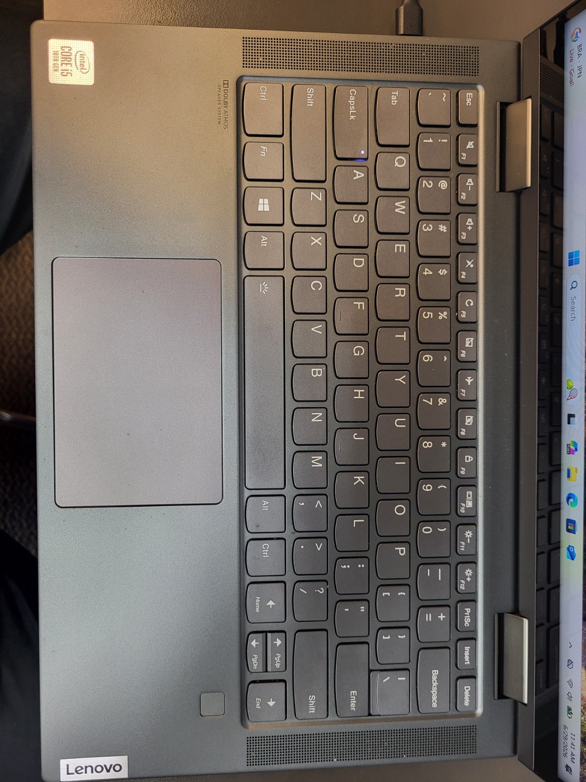 Lenovo Yoga C740-14IML Core i5-10210U 256GB NVMe 8GB RAM Win 11 Pro