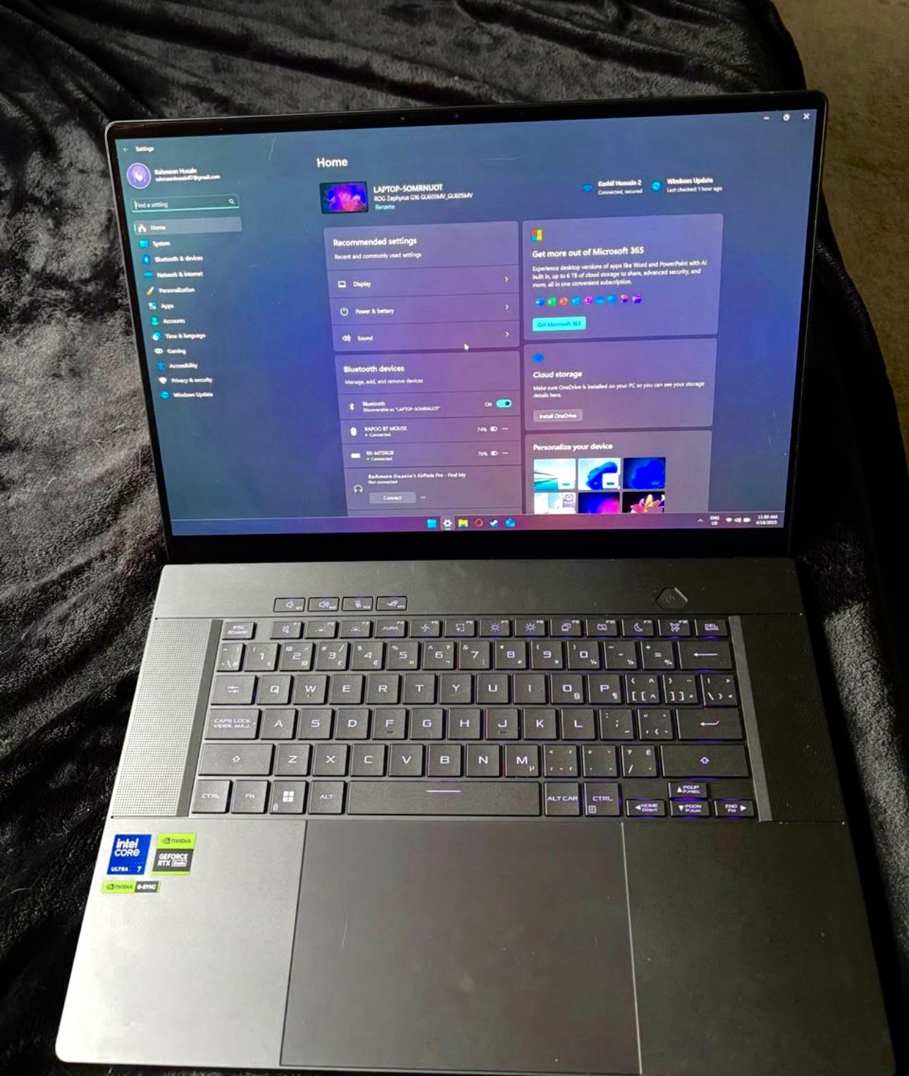rog zephyrus g16 (2024) gu605m