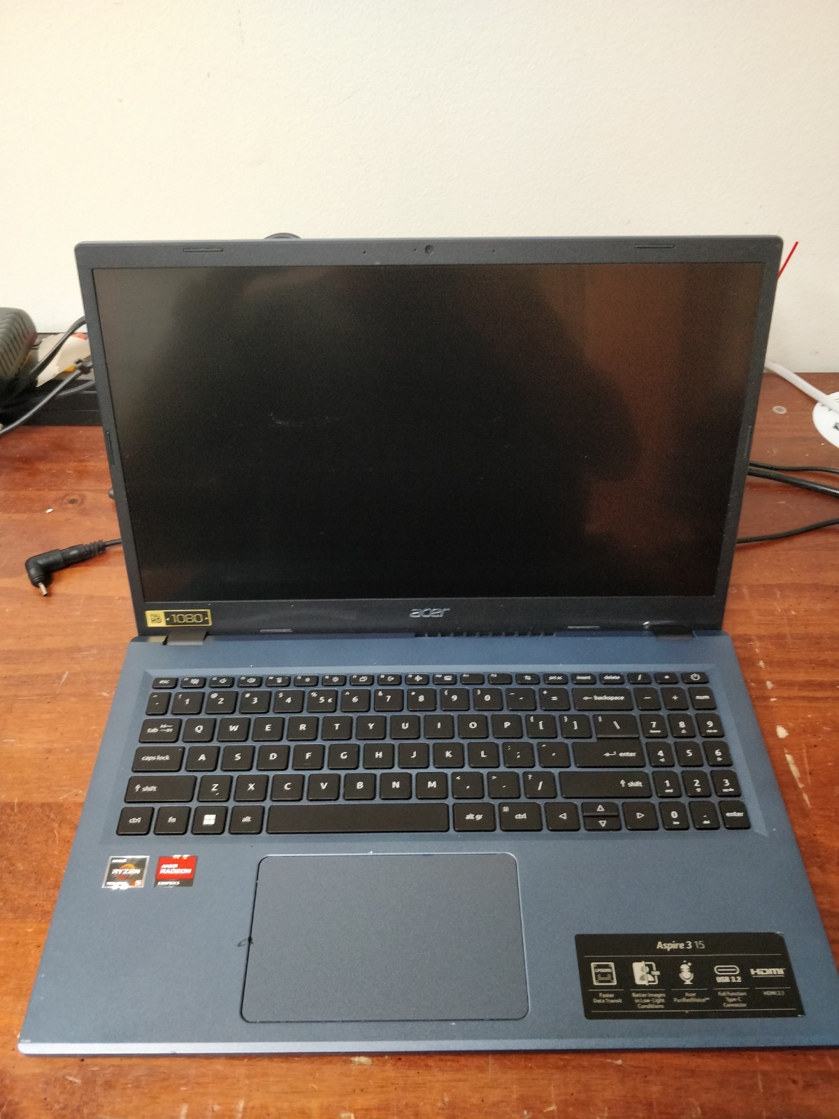 Acer Aspire 3 A315-24PT AMD Ryzen 5-7520U@2.80GHz 8GB RAM NO DRIVE PARTS 9015