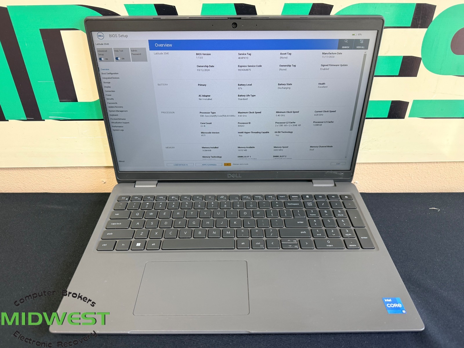 Dell Latitude 3540 i5-1335U 1.3/0.9GHz 16GB 256GB SSD
