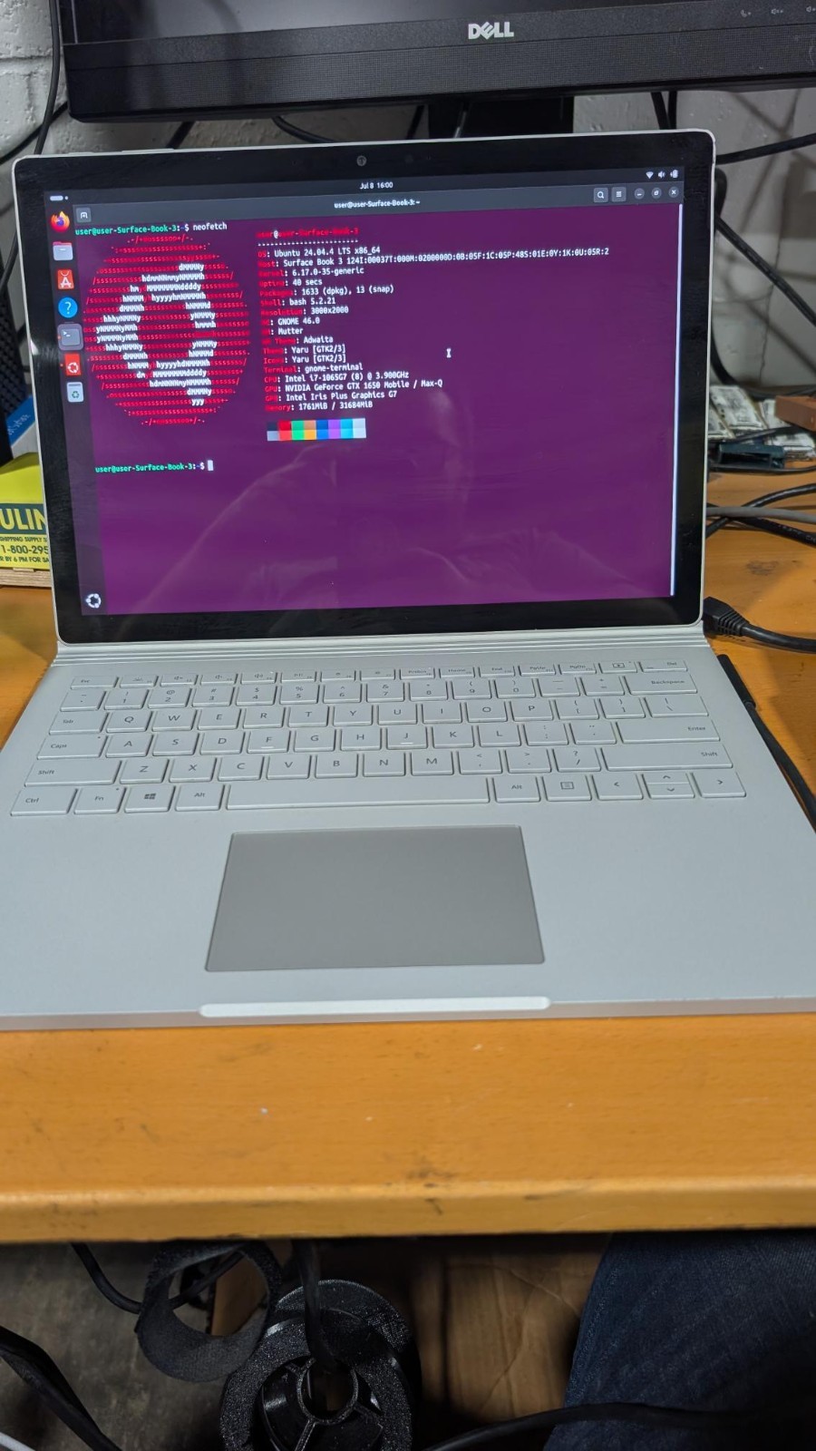 Microsoft Surface Book 3 13.5| Intel i7-1065G7| 32GB RAM| GTX 1650MQ| 512GB SSD