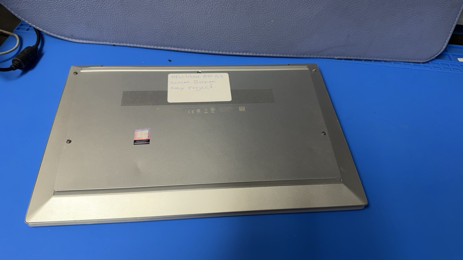 HP EliteBook 840 G7 i5 Laptop Works Needs Screen No RAM No SSD