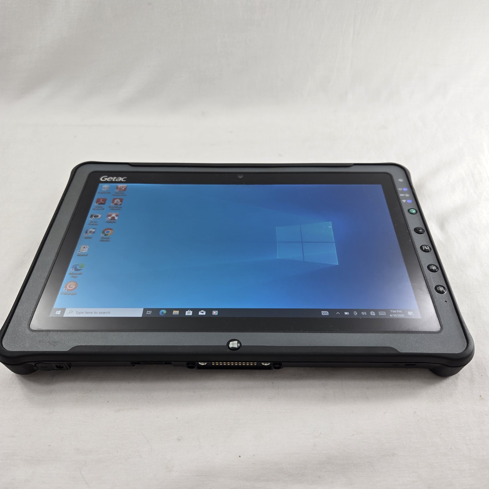 GETAC F110 G3 Rugged Tablet i7-6500U 2.50GHz 256GB SSD 16GB Ram Win10P — READ