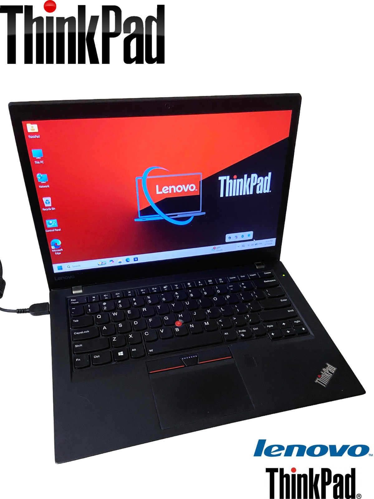Lenovo Thinkpad T470s (256GB SSD) Intel Core i5-6300U @2.40 Ghz, 8GB Ram Laptop
