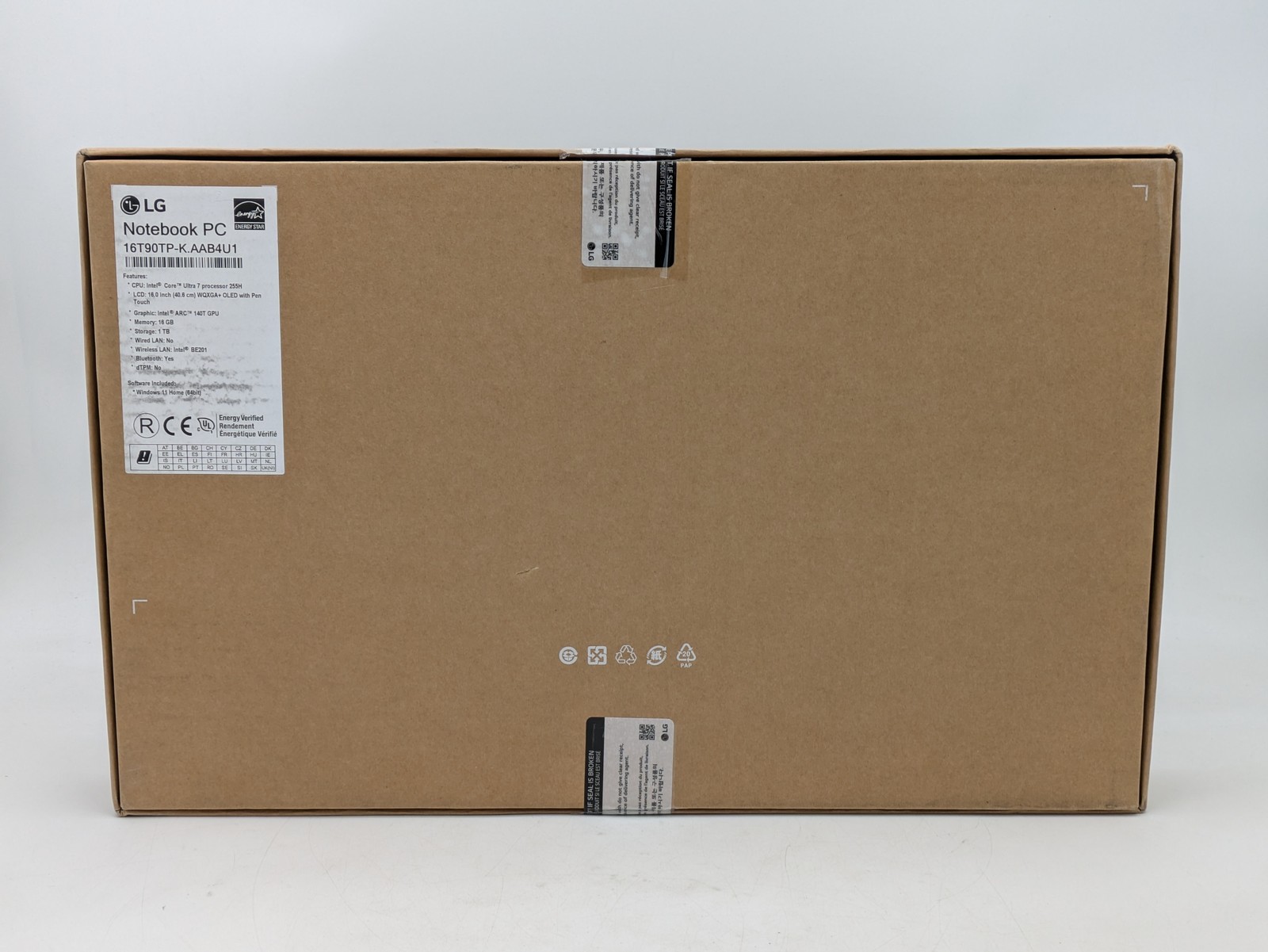 LG Gram Pro 2-in-1 16″ Intel Ultra 7 255H 16GB DDR5 1TB SSD Win11H (SEE DESC)