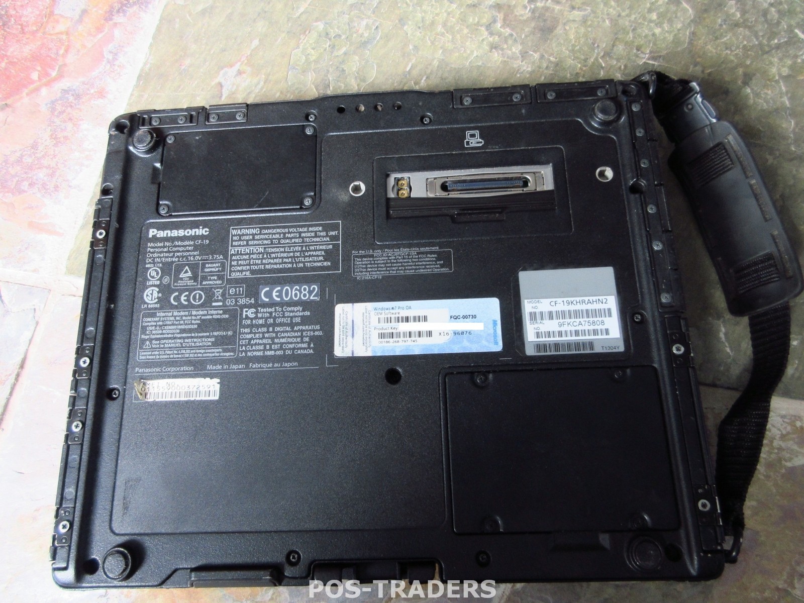 Panasonic CF-19 MK3 Win7 Toughbook C2D 1.2Ghz 4GB DDR2 500GB HD GPRS 10.1″ Touch