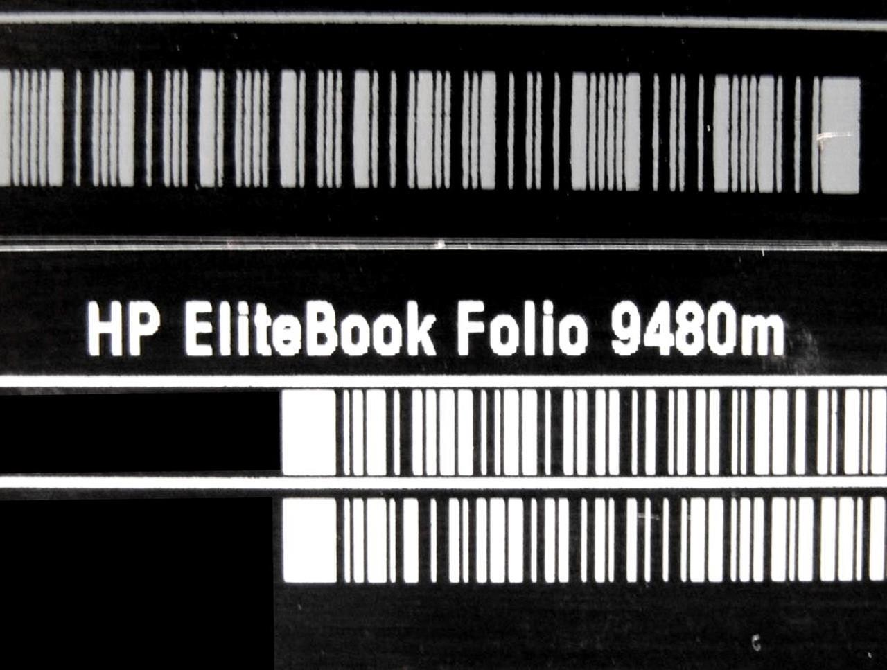 HP EliteBook Folio 9480M 14″ | 2.70GHz Dual Core i7-4600U | 16GB DDR3