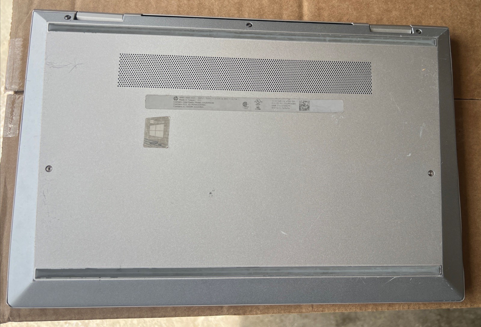 HP Elitebook X360 830 G8 Core I7 -1145G7 2.6GHz 16GB RAM 256GB 13.3” *** NO OS