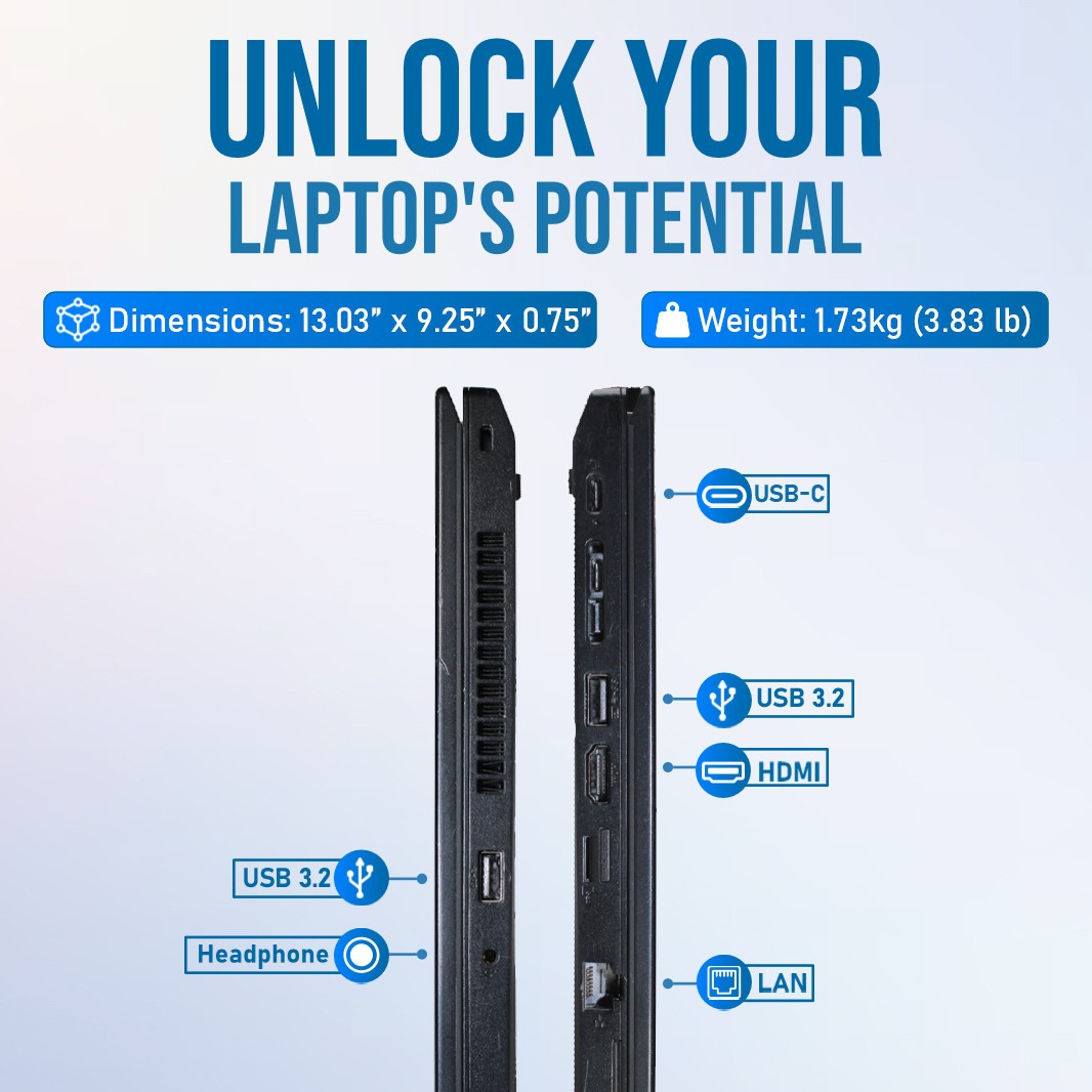 Lenovo ThinkPad L14 Gen 1 14″ FHD Intel i5-10210U 8GB RAM 512GB NVMe Win 11 Pro