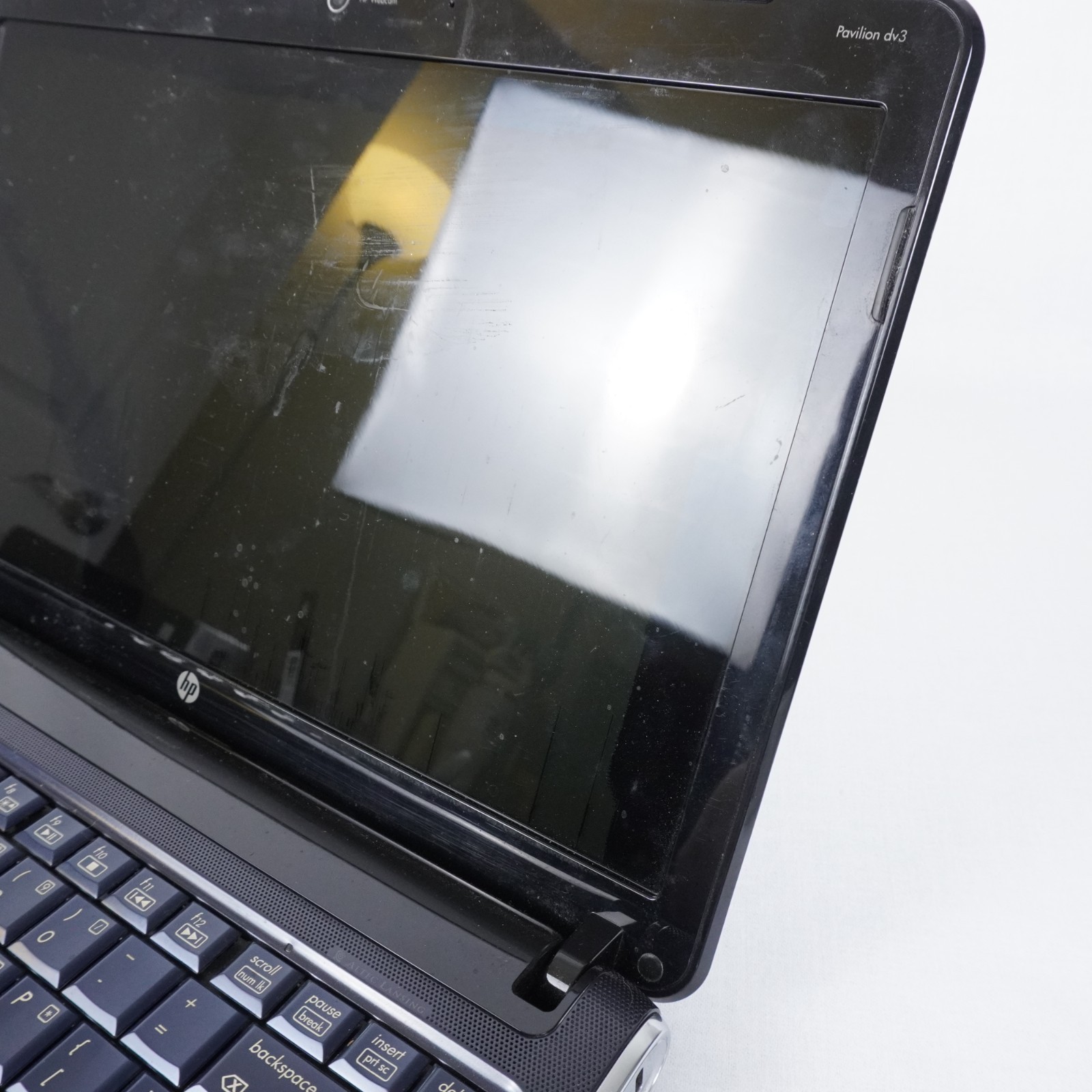 HP Pavilion dv3 Laptop Intel Core 2 Duo Windows Vista Blue For Parts