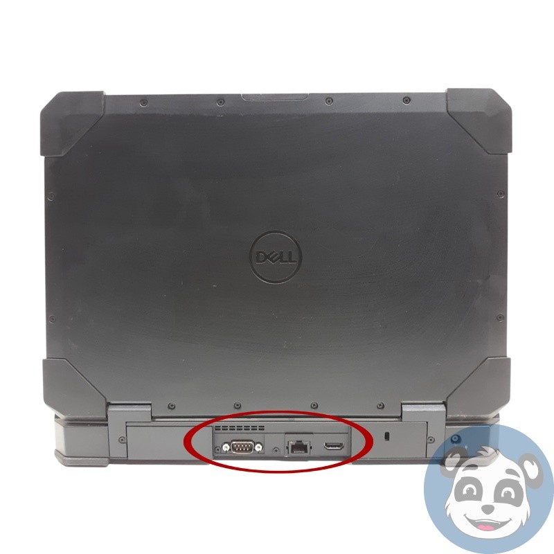 DELL Latitude 5424 Rugged, i7-8650U, No RAM/SSD/Batt/AC, No Power, “For Parts”