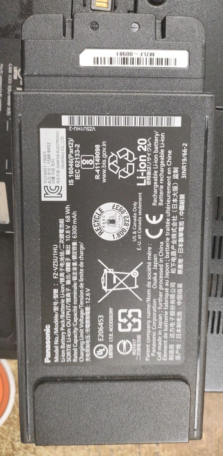 Panasonic Toughbook FZ-55 14″ W/ i5-8365U 16GB, 256GB. NON Touch!