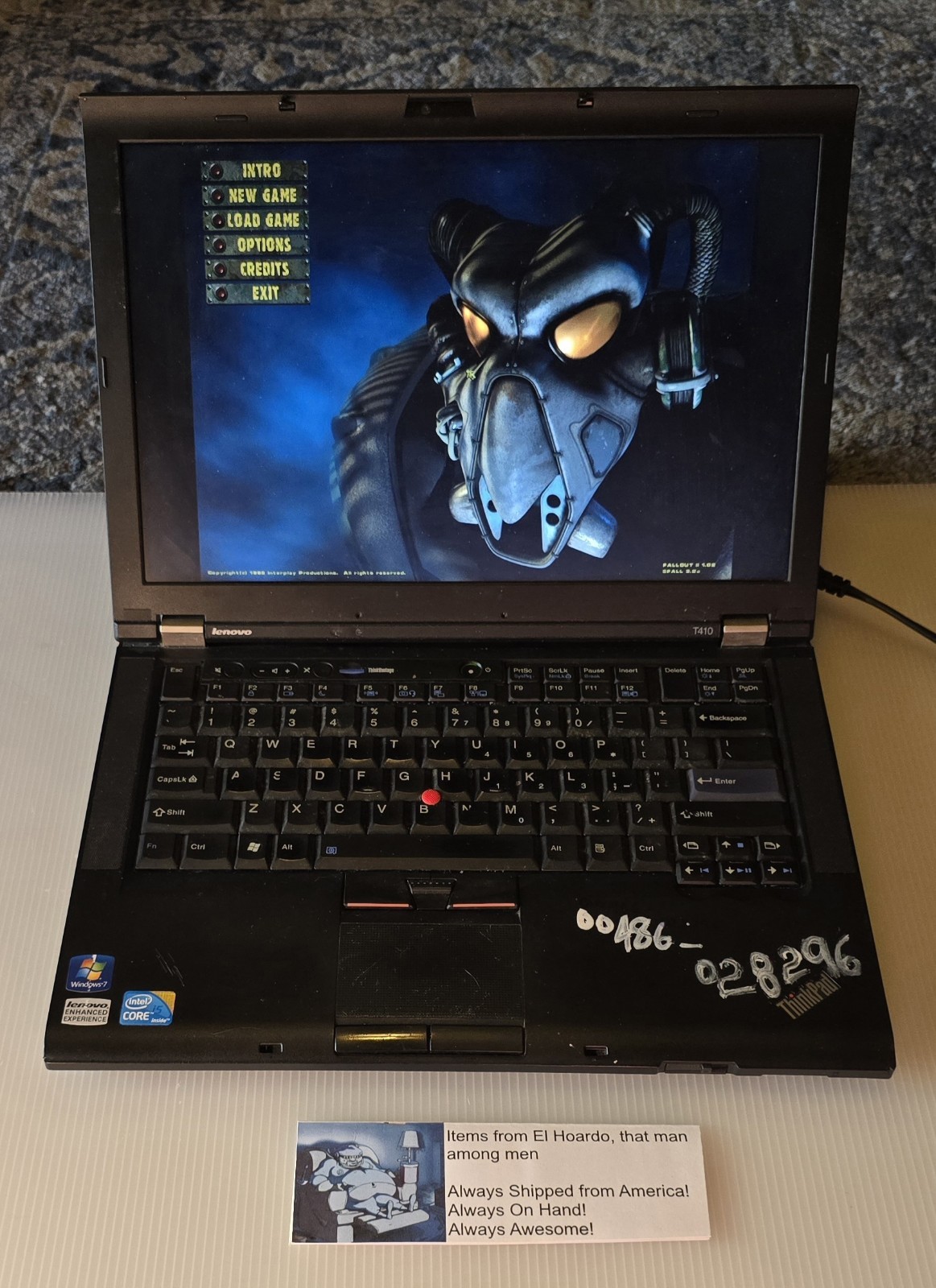 Lenovo ThinkPad T410 14″ Laptop, i5-M520/6GB RAM/500GB HDD/Windows 7 Pro