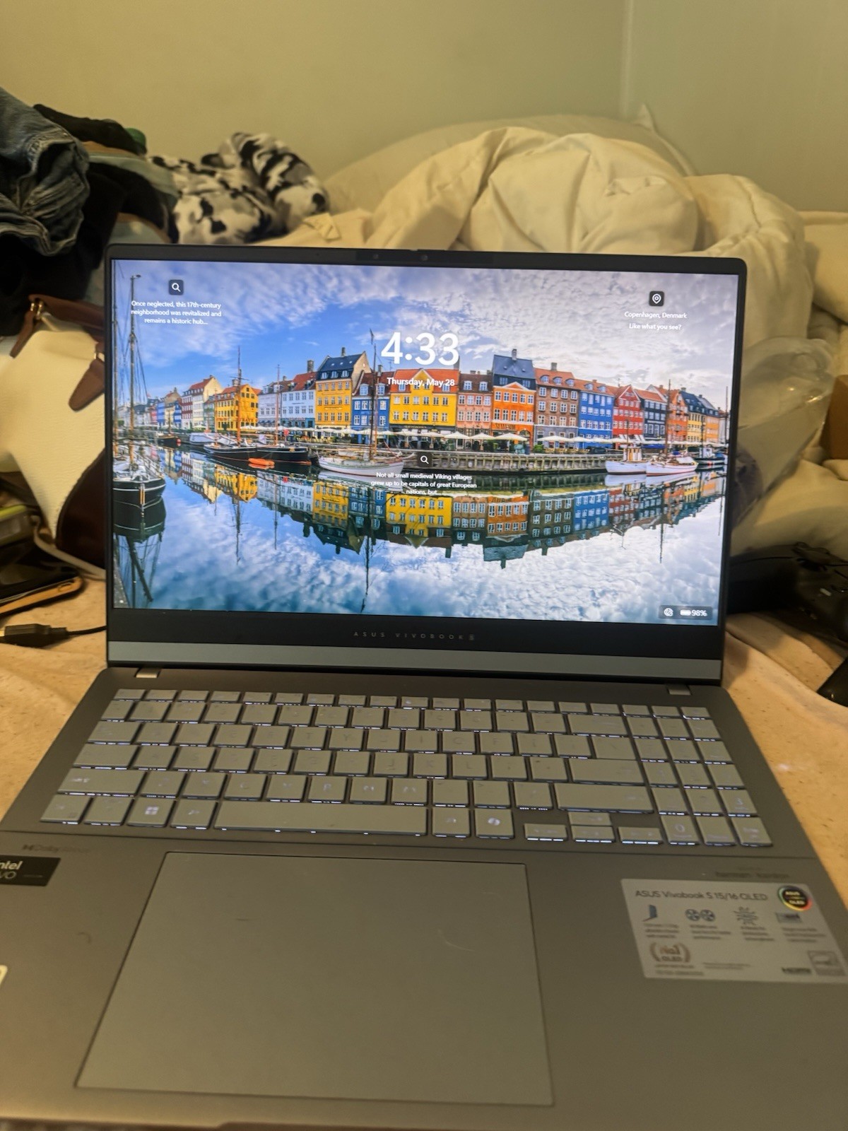 ASUS Vivobook S 15 OLED Laptop Intel Core Ultra 7 155H 16GB RAM 15″ SSD Silver