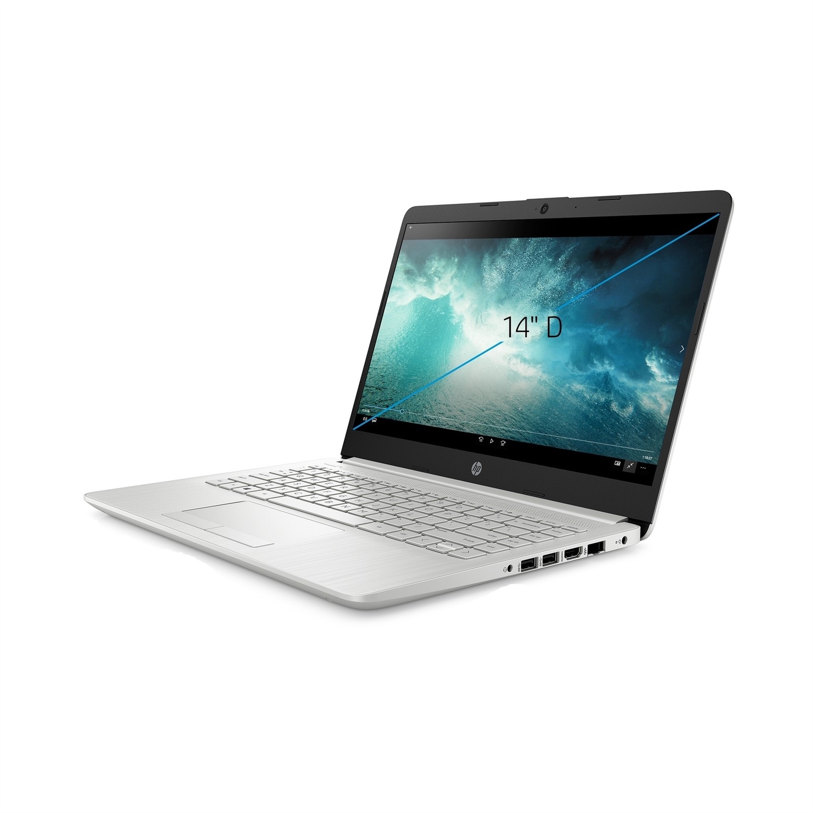 HP 14-DK1025WM 14″ 16GB 256GB, Silver