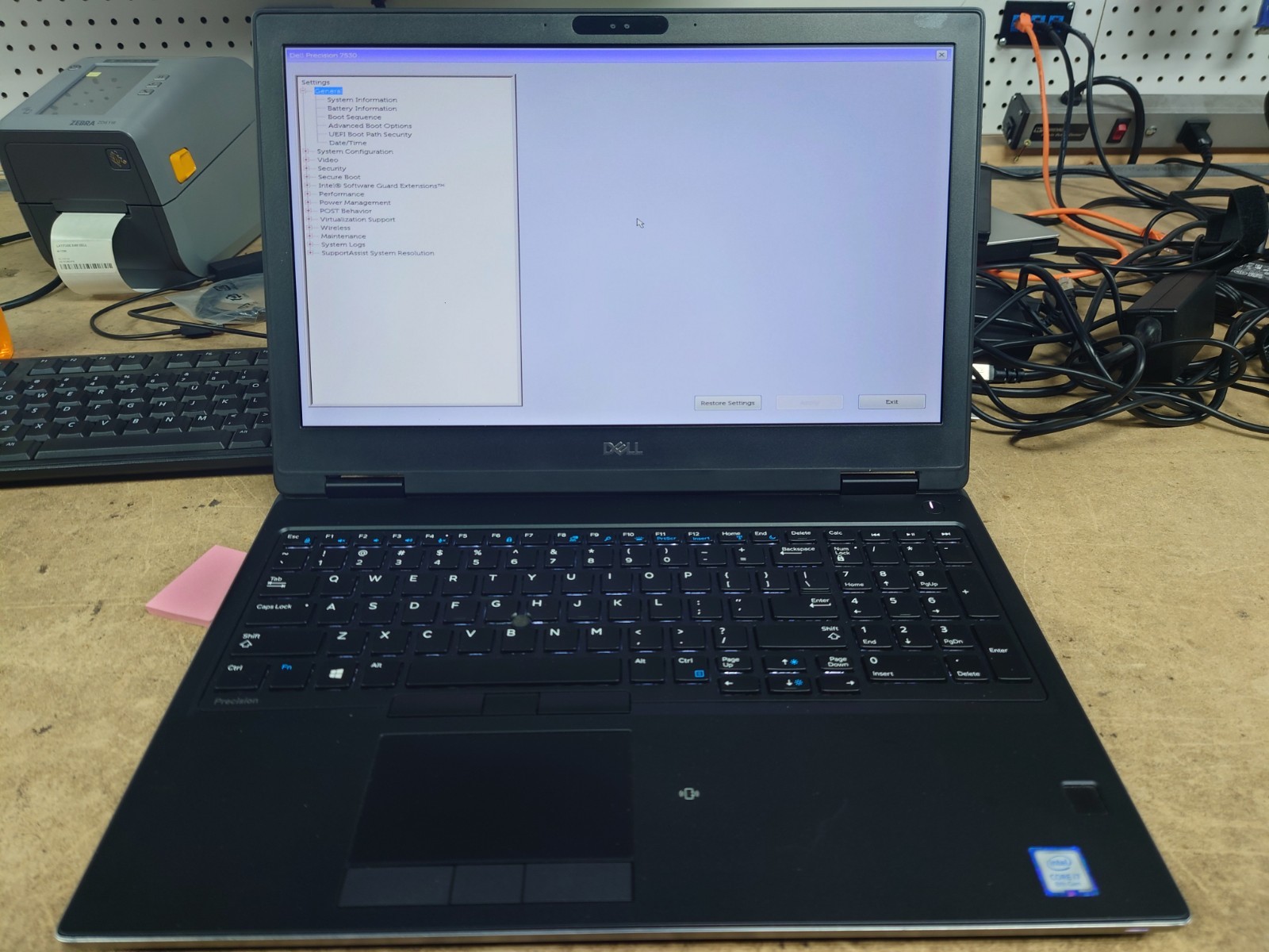 Dell Precision 7530 15.6″ FHD i7-8850H 32GB RAM Quadro P2000 No OS/SSD
