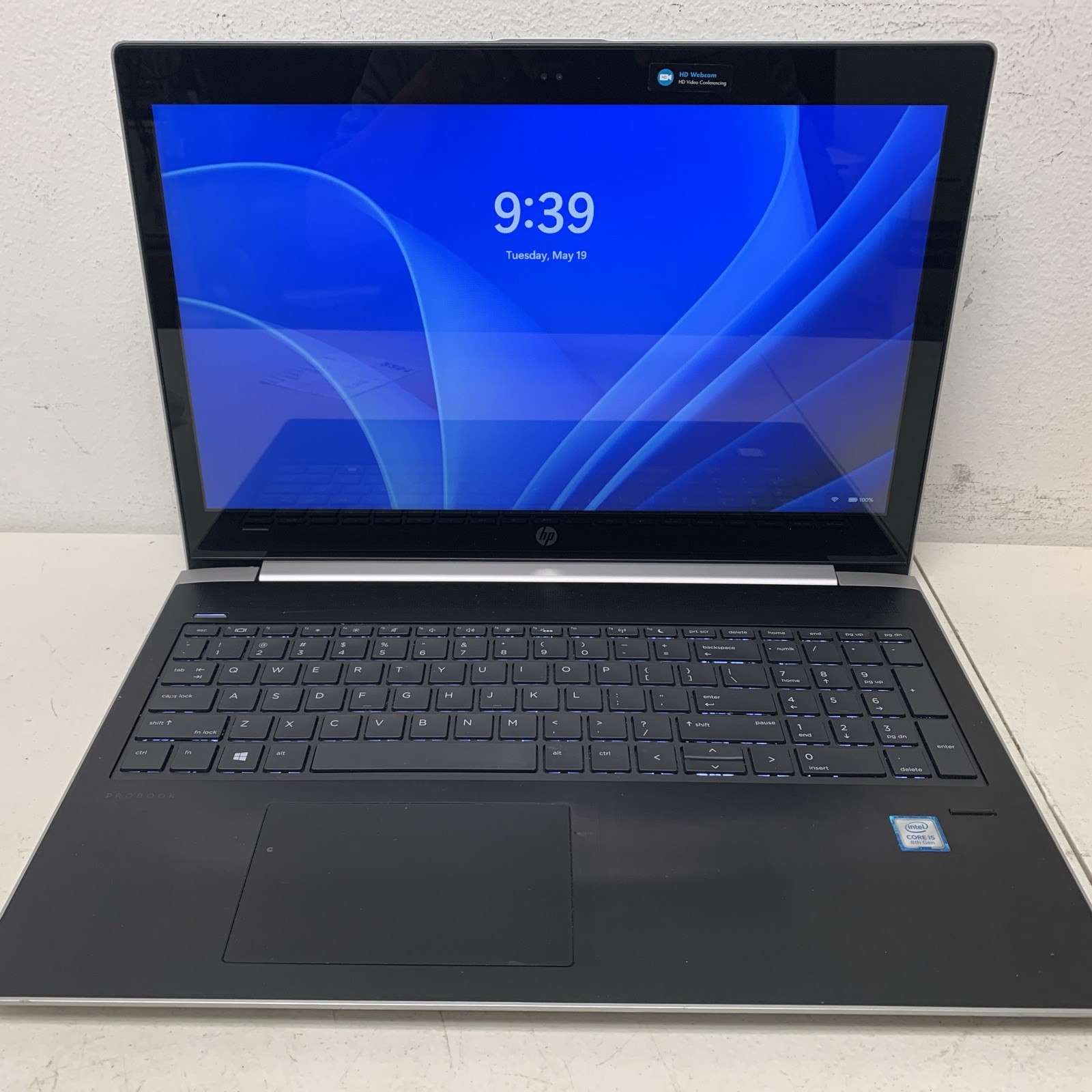 HP Probook 450 G5 15.6 Touch Screen I5-8250U 1.60Ghz 8GB 256GB SSD Wind 11 PRO