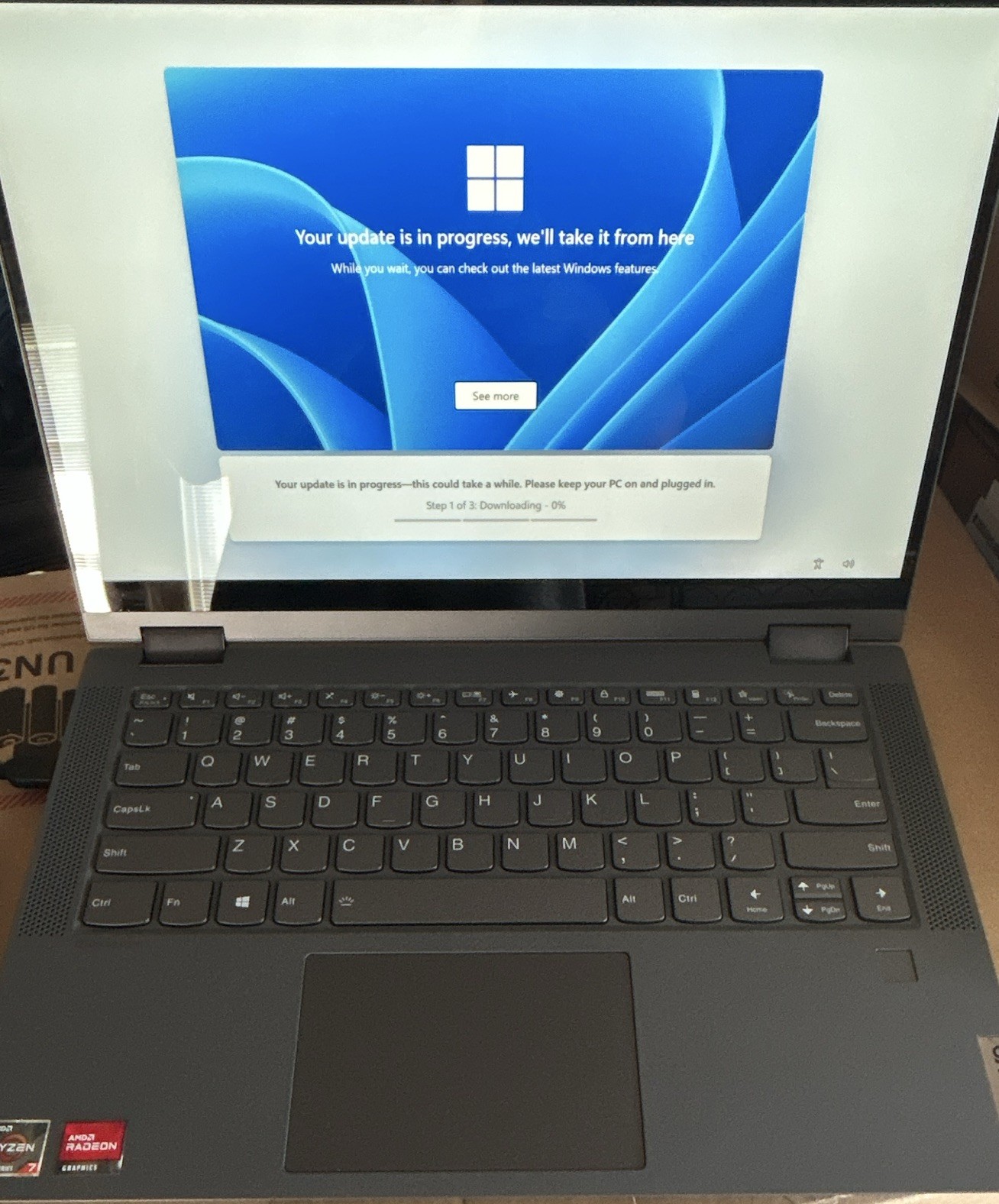 Lenovo Flex 14in, touchscreen, AMD Ryzen 7 5000 series, Windows 11 Pro,