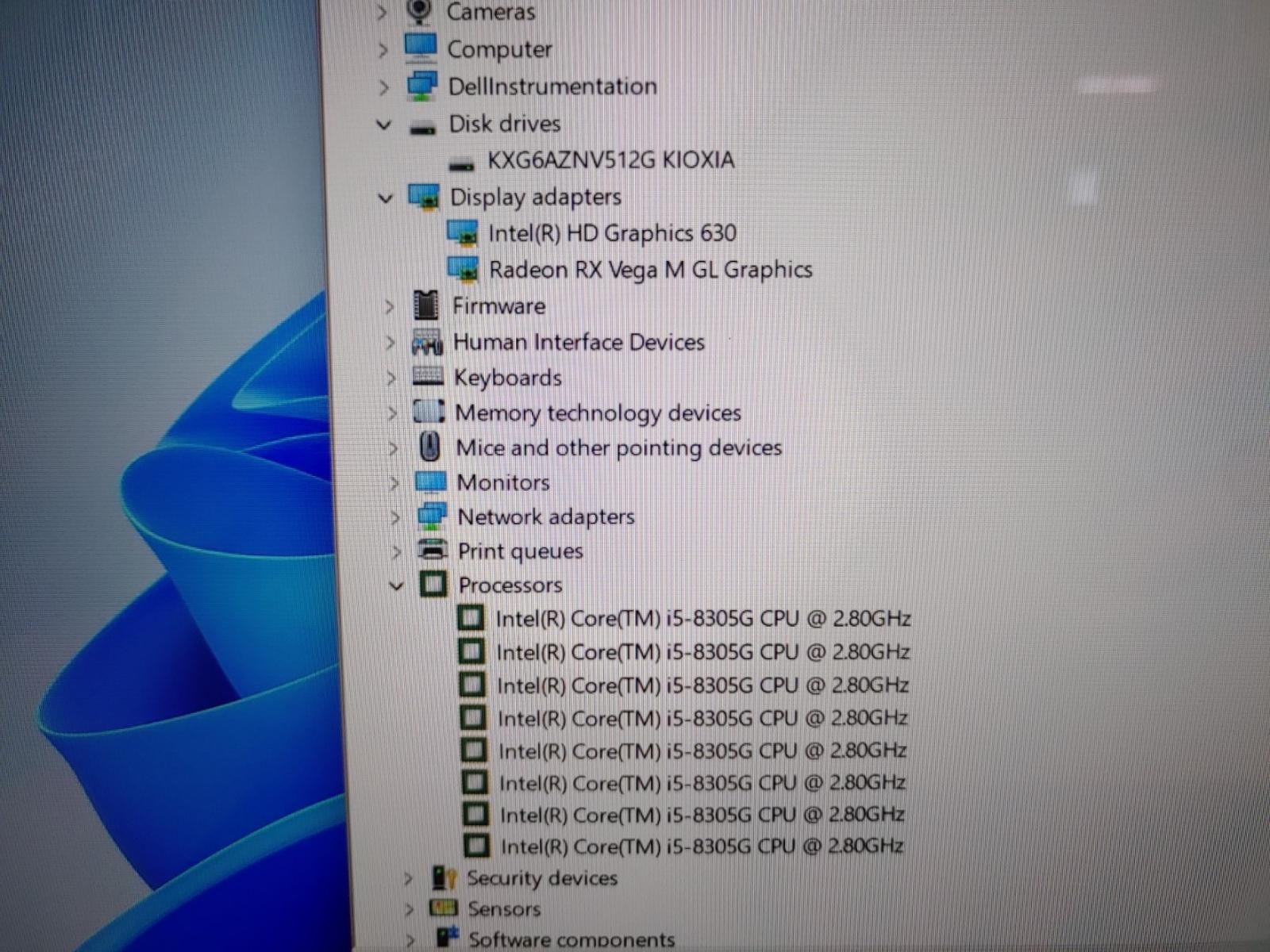 Dell XPS 15 9575 15.6″ Touch i5-8305G✔8GB✔512GB SSD✔Win11Pro✔*NO BATT/NO AC*READ