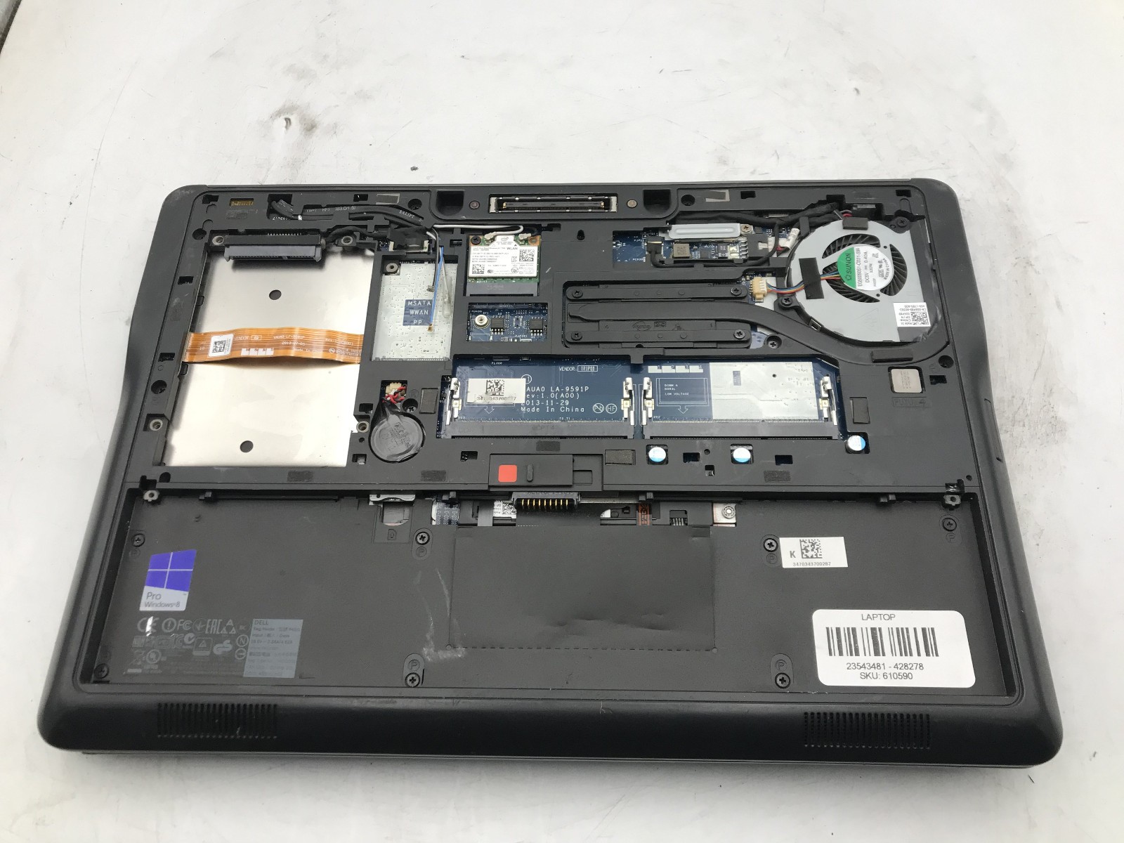 DELL LATITUDE E7440 – FOR PARTS/NO POWER – INTEL I7 4TH GEN – NO RAM – READ – BB