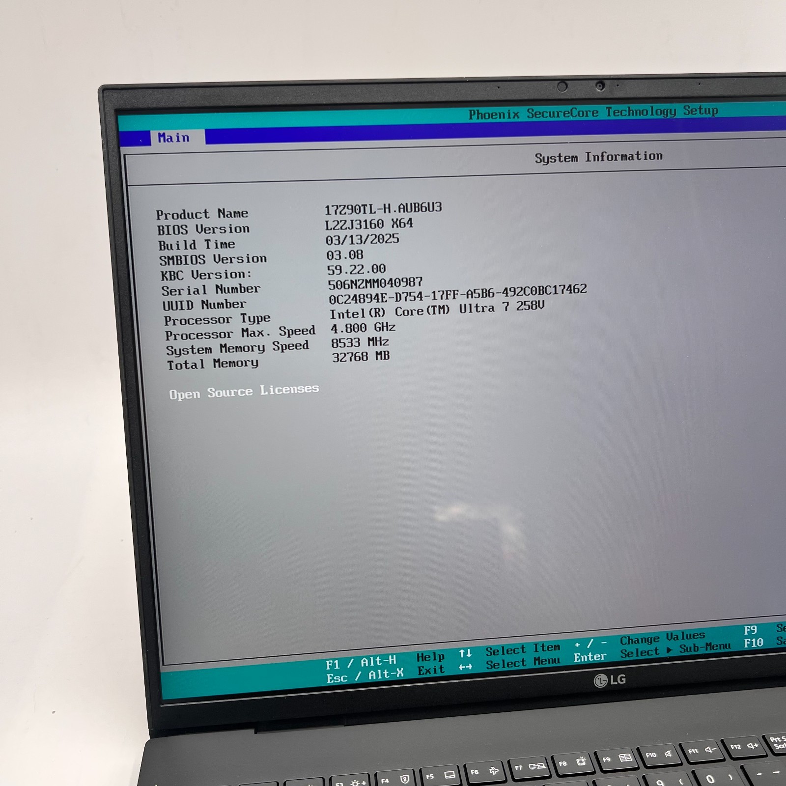 LG Gram 17″ 17Z90TL-H.AUB6U3 Ultra 7 32GB RAM 1TB SSD Black | NEW OPEN BOX