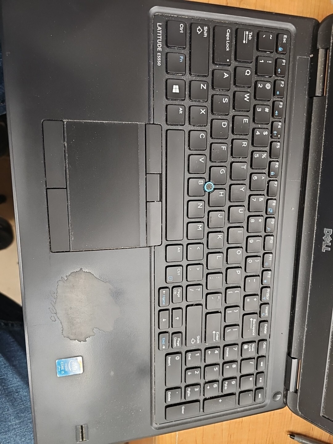 Dell Latitude E5550 Laptop 2.20GHz Core i5-5200U No RAM No HDD w/ Battery