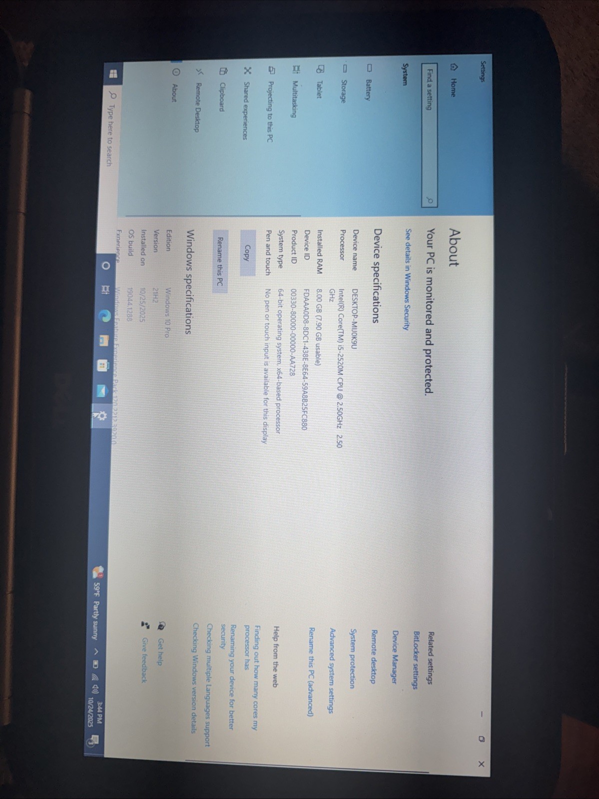 Dell Latitude E5420 14″ Laptop Intel Core i5 2.5GHz 8GB – 320GB HDD Windows 10