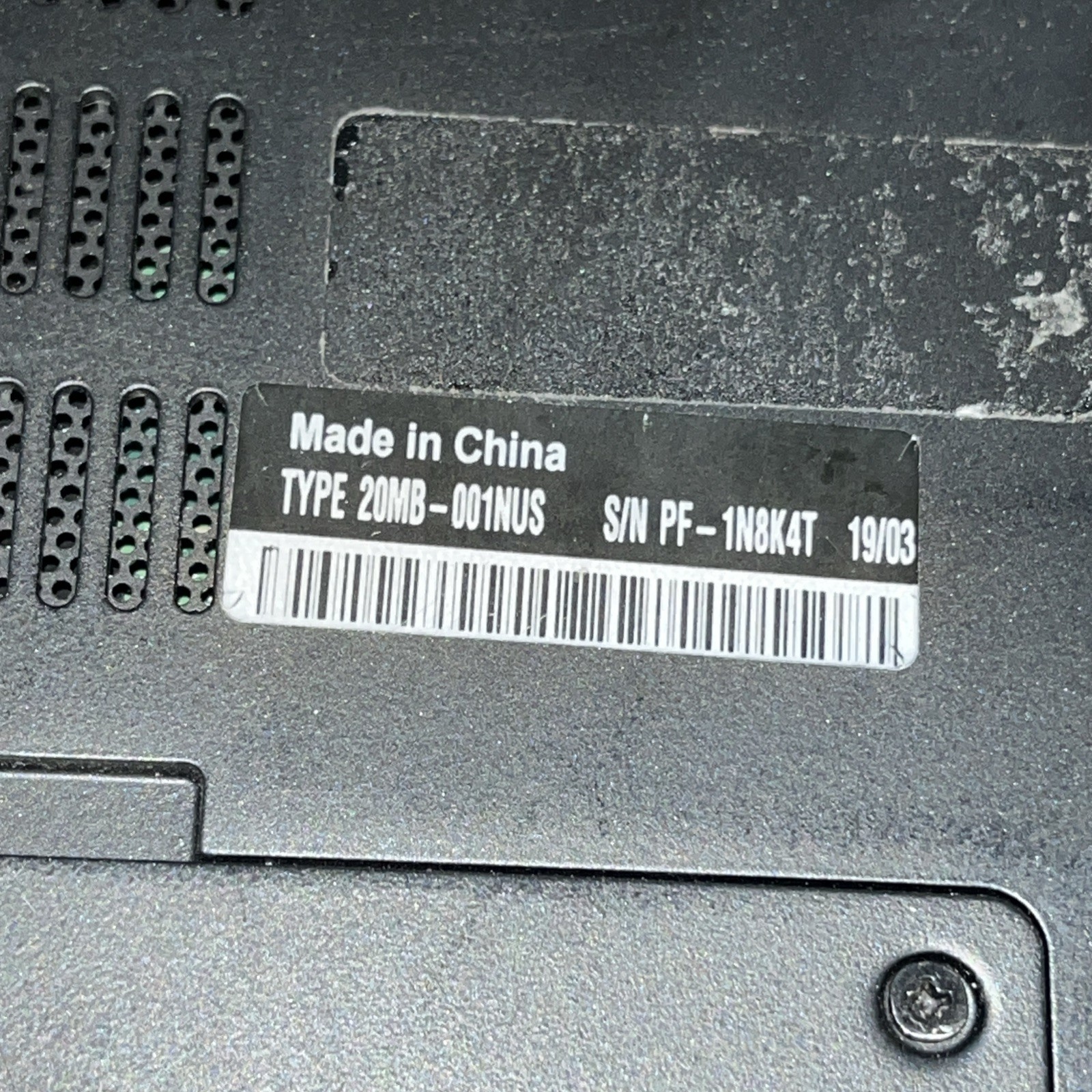 LENOVO THINKPAD P72 INTEL CORE I7-8750H 2.20GHZ 16GB RAM NO HD