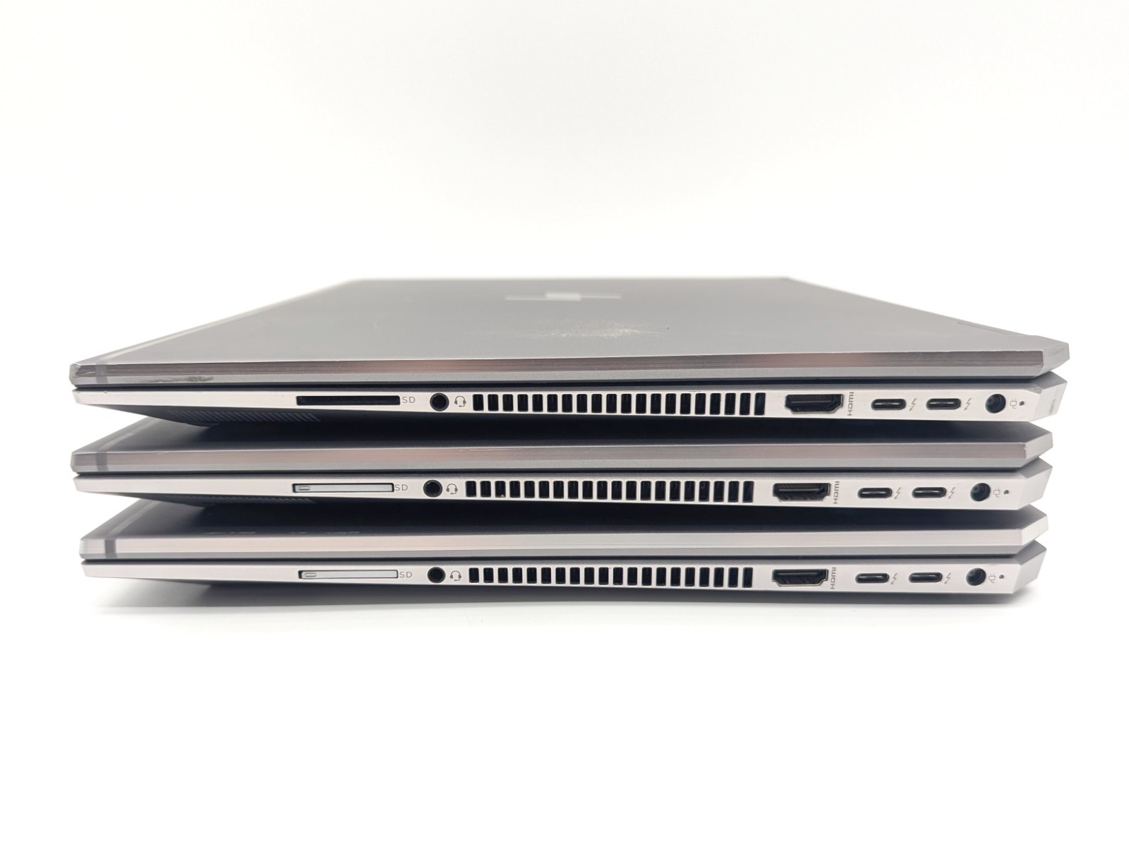 Lot of 3 HP ZBook Studio G5 – Intel Core i5 8th Gen 8GB RAM NVIDIA No OS/AC/SSD