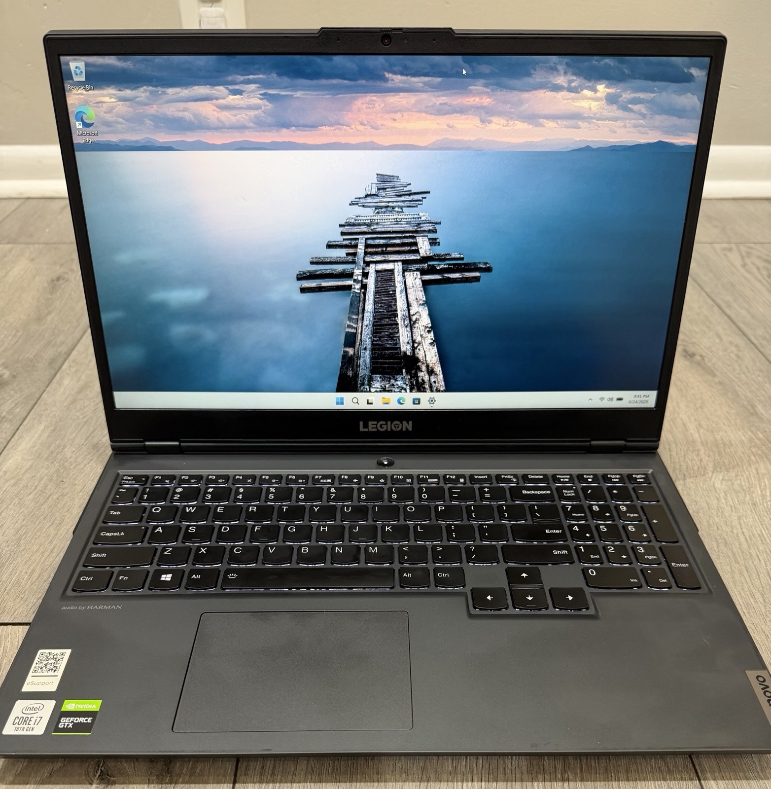 Lenovo Legion 5 15IMH05 Gaming Laptop i7-10750H GTX 1650 Ti 16GB RAM 512GB SSD