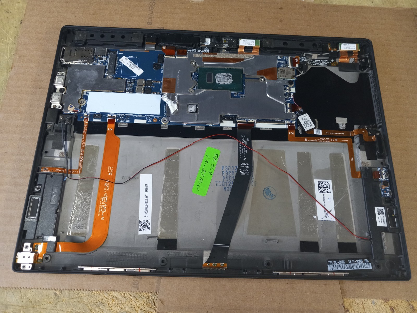 Lenovo ThinkPad X1 Tablet Gen 3| Intel Core i5| 16GB RAM| No Screen| For Parts