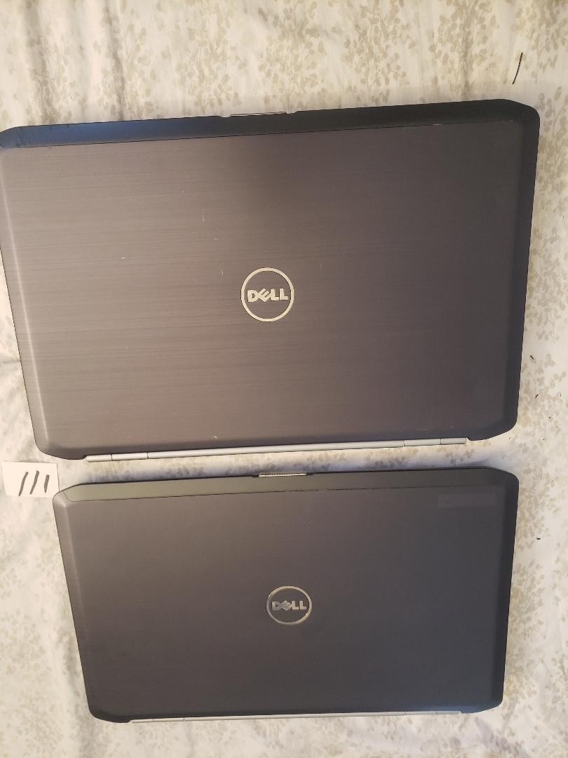 Lot of ( 2 ) Dell 15.6″E5520 i7-2620M 2.70GHz 8GB, NO Adapter, HDD ,Battery
